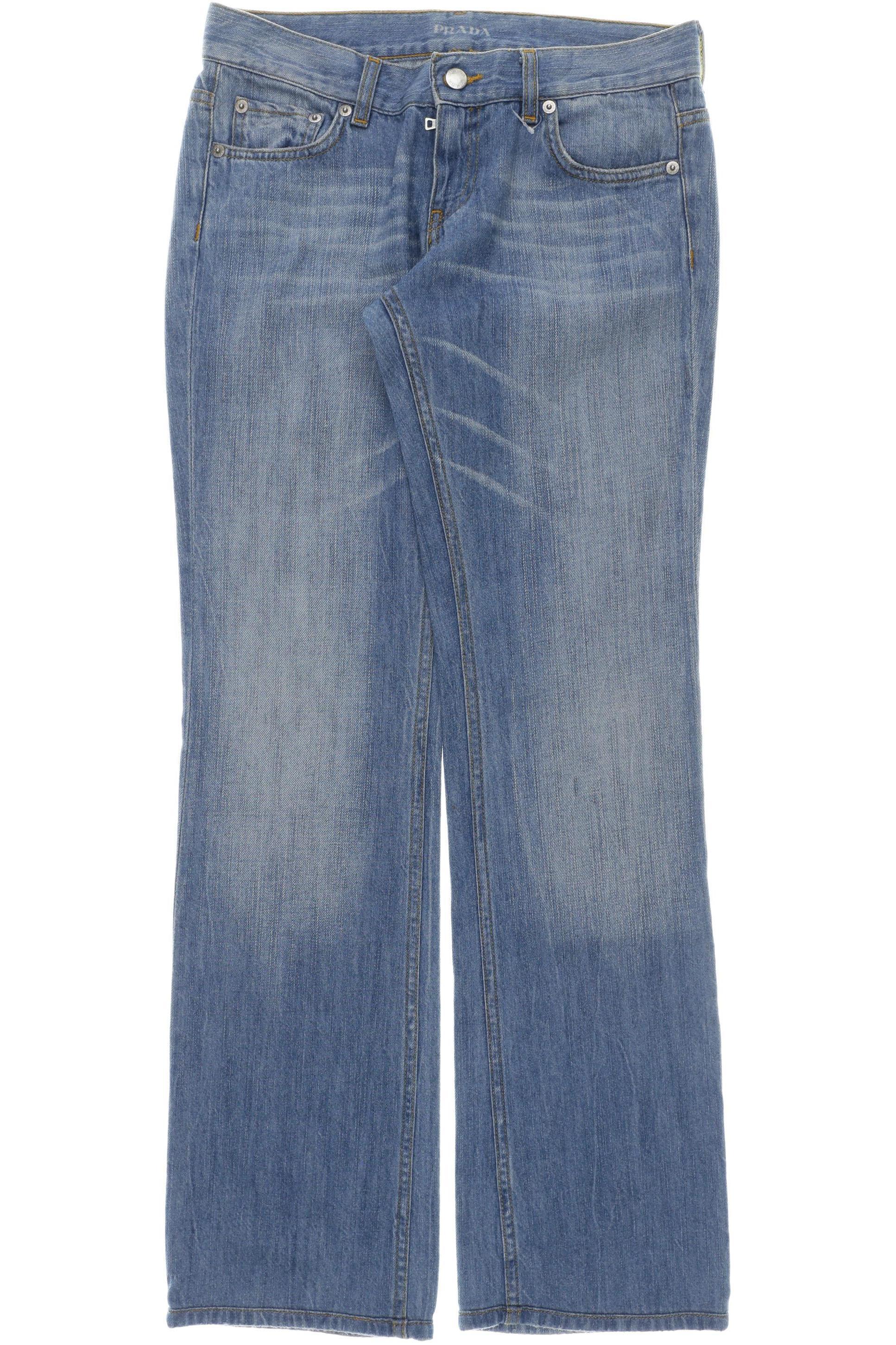 

Prada Damen Jeans, blau, Gr. 26