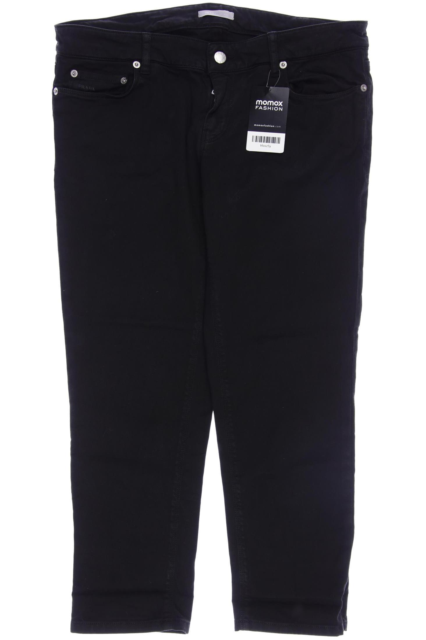 

Prada Damen Jeans, schwarz, Gr. 28