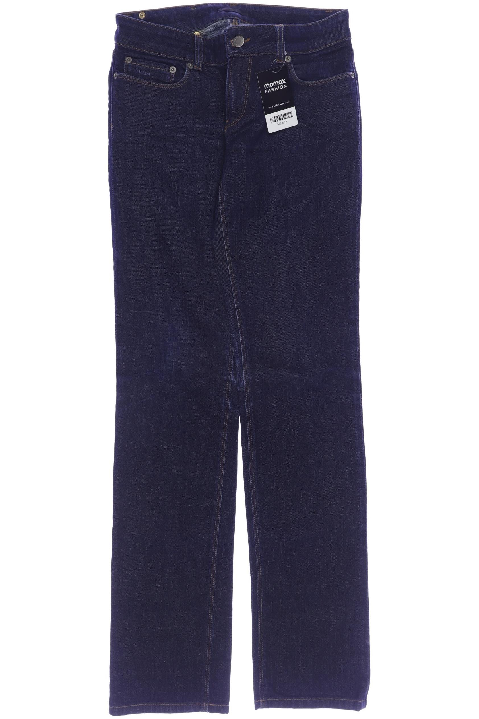 

Prada Damen Jeans, marineblau, Gr. 27