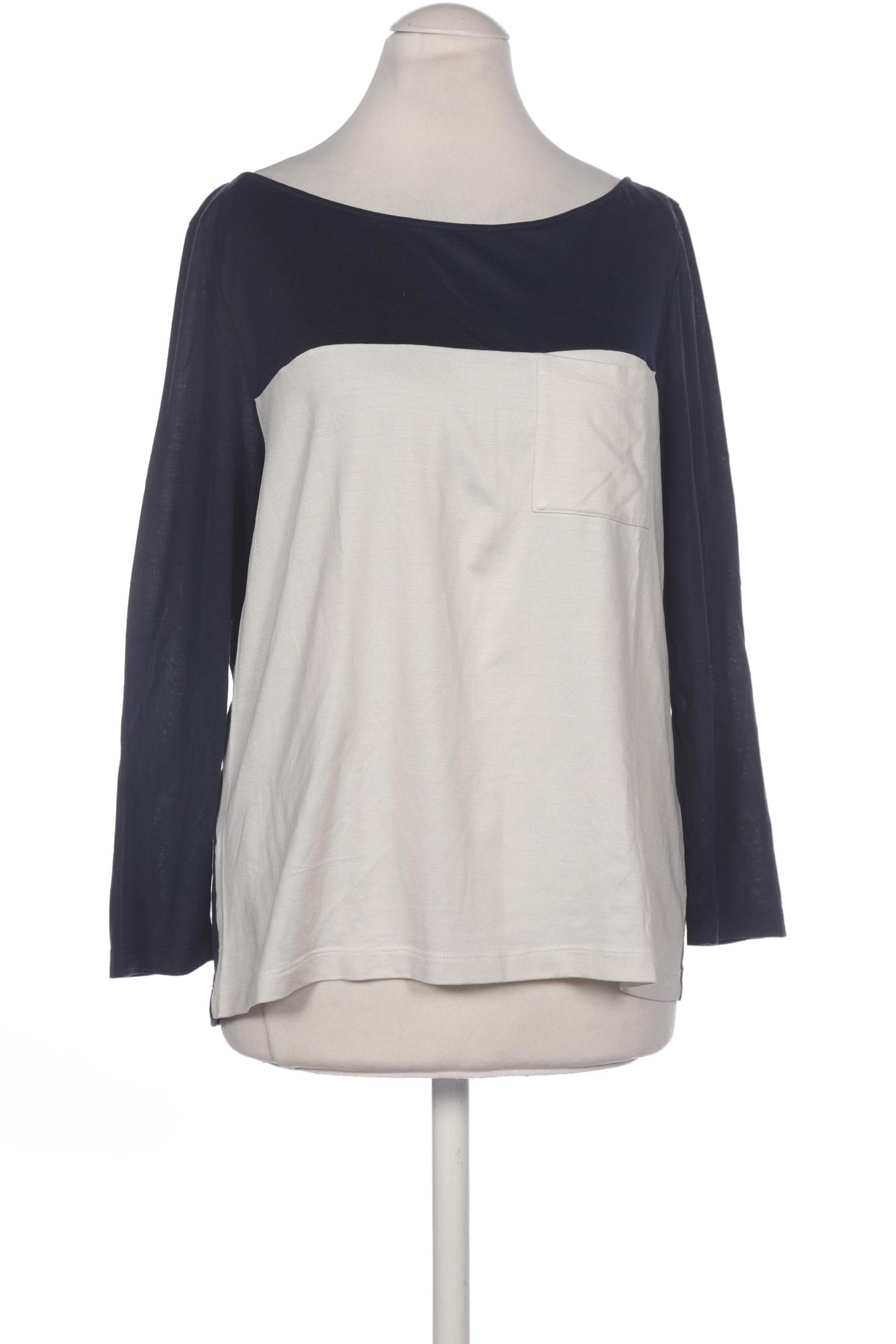 

Prada Damen Langarmshirt, weiß, Gr. 38