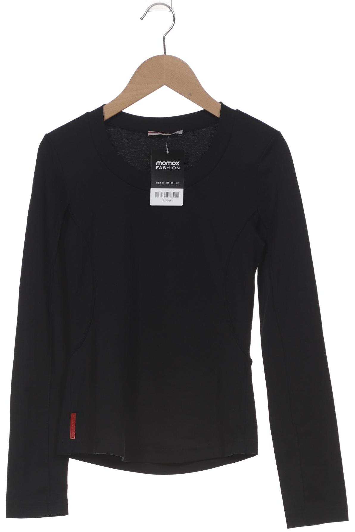

Prada Damen Langarmshirt, schwarz, Gr. 34