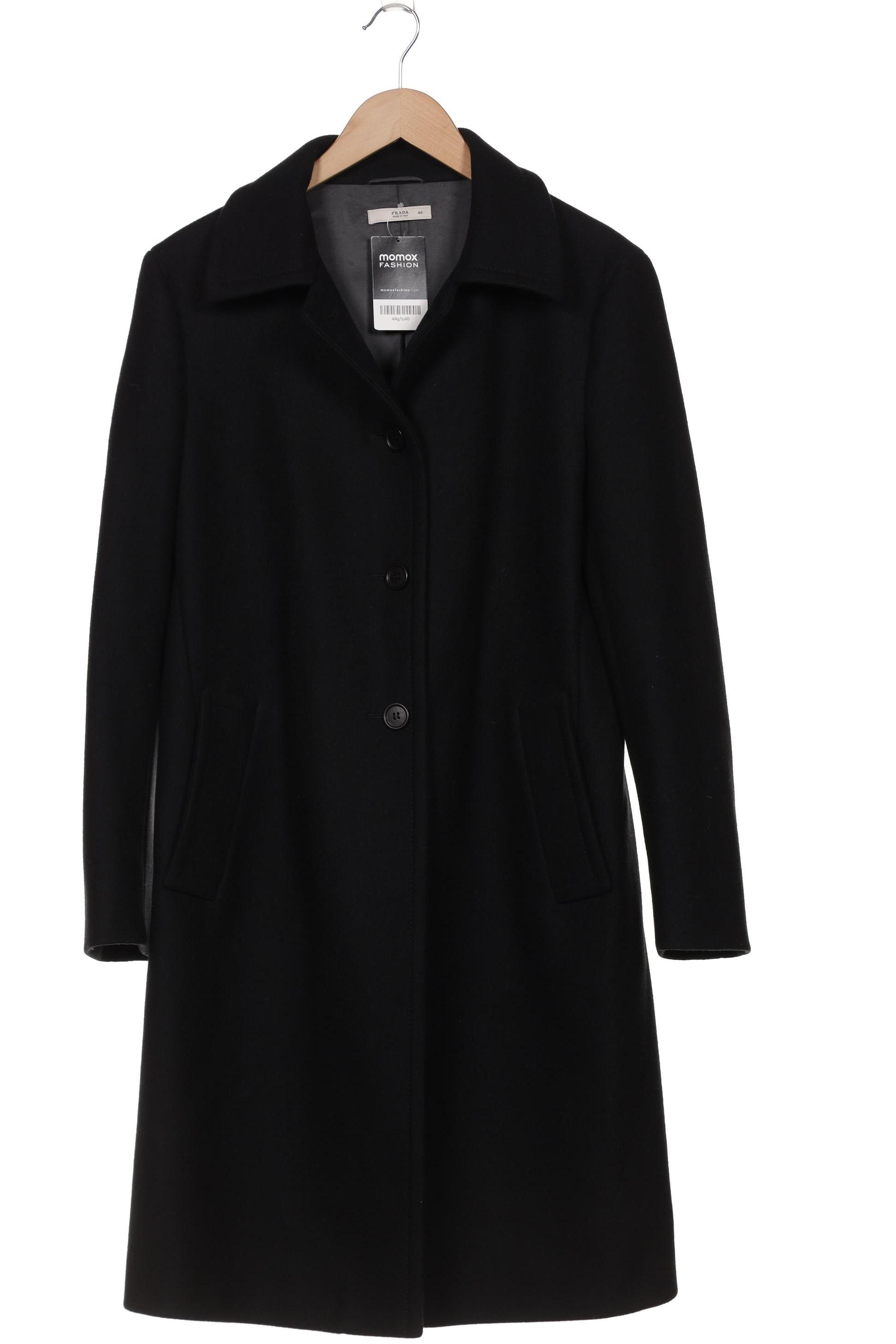

Prada Damen Mantel, schwarz, Gr. 48