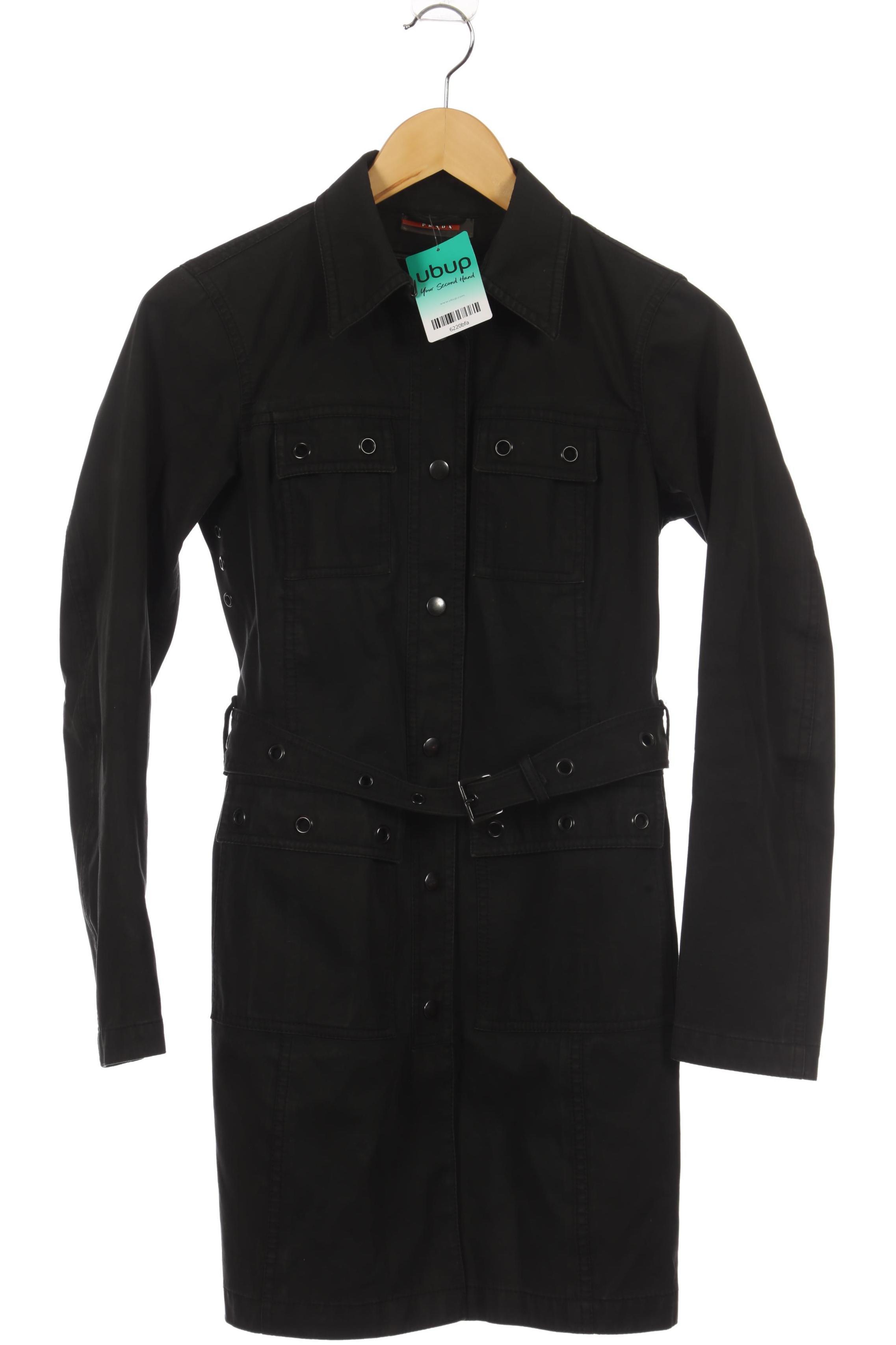 

Prada Damen Mantel, schwarz, Gr. 38