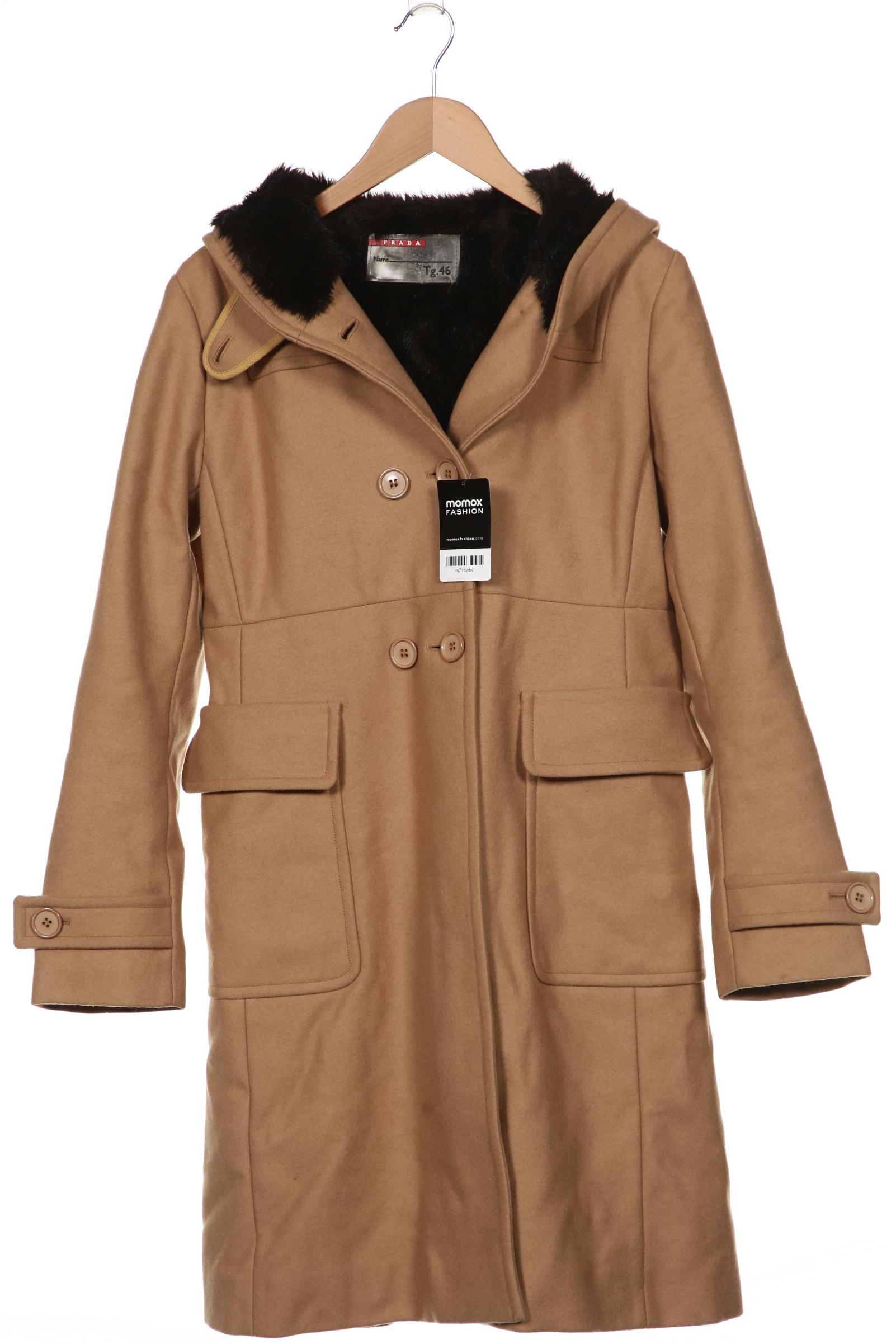 

Prada Damen Mantel, beige, Gr. 46
