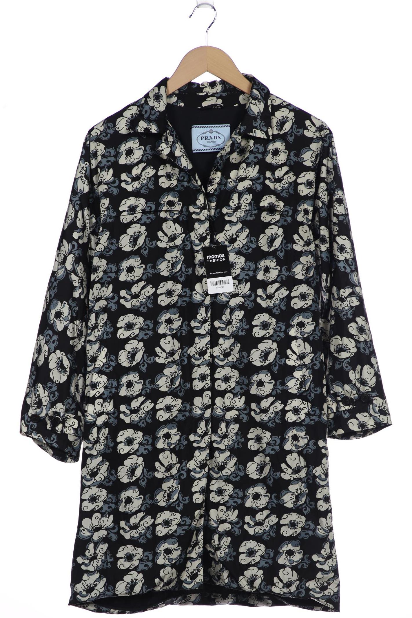 

Prada Damen Mantel, schwarz, Gr. 40