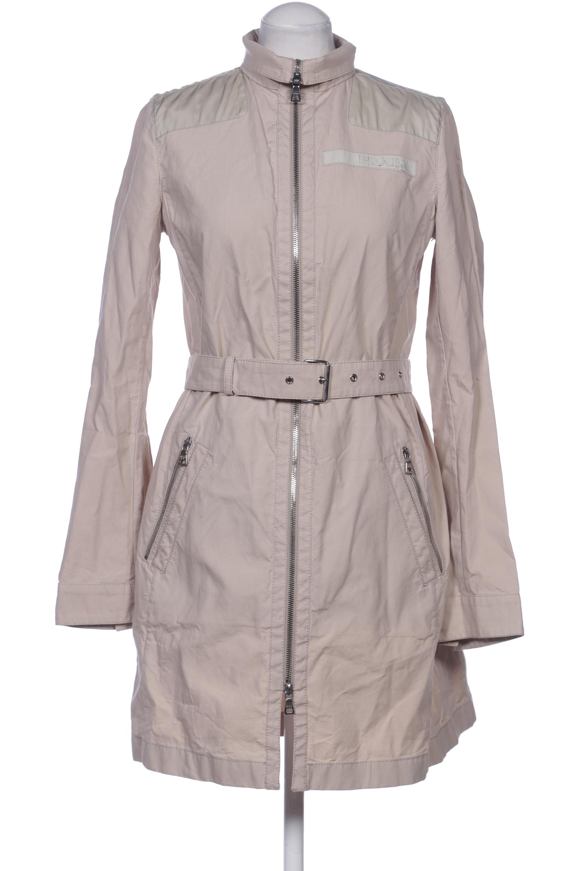 

Prada Damen Mantel, beige, Gr. 42