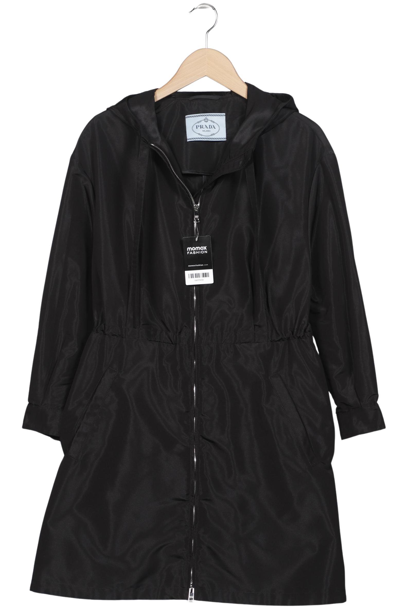 

Prada Damen Mantel, schwarz, Gr. 38