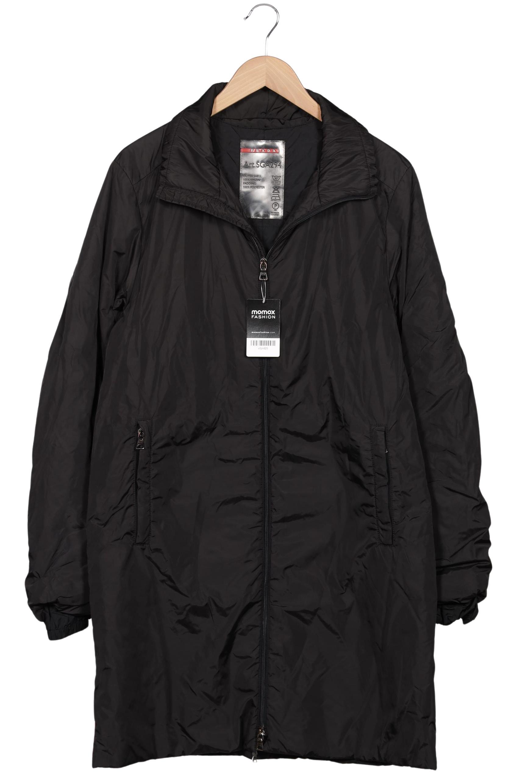 

Prada Damen Mantel, schwarz, Gr. 44