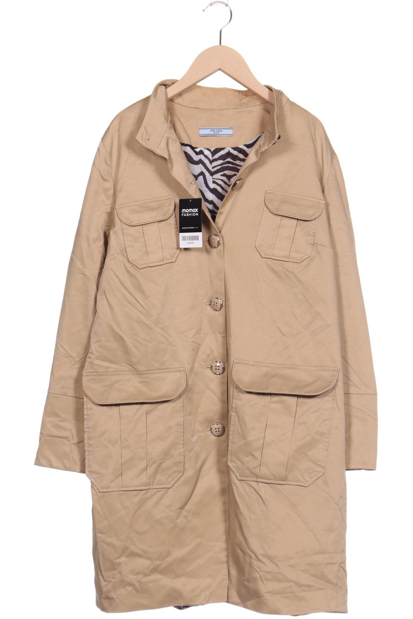

Prada Damen Mantel, beige