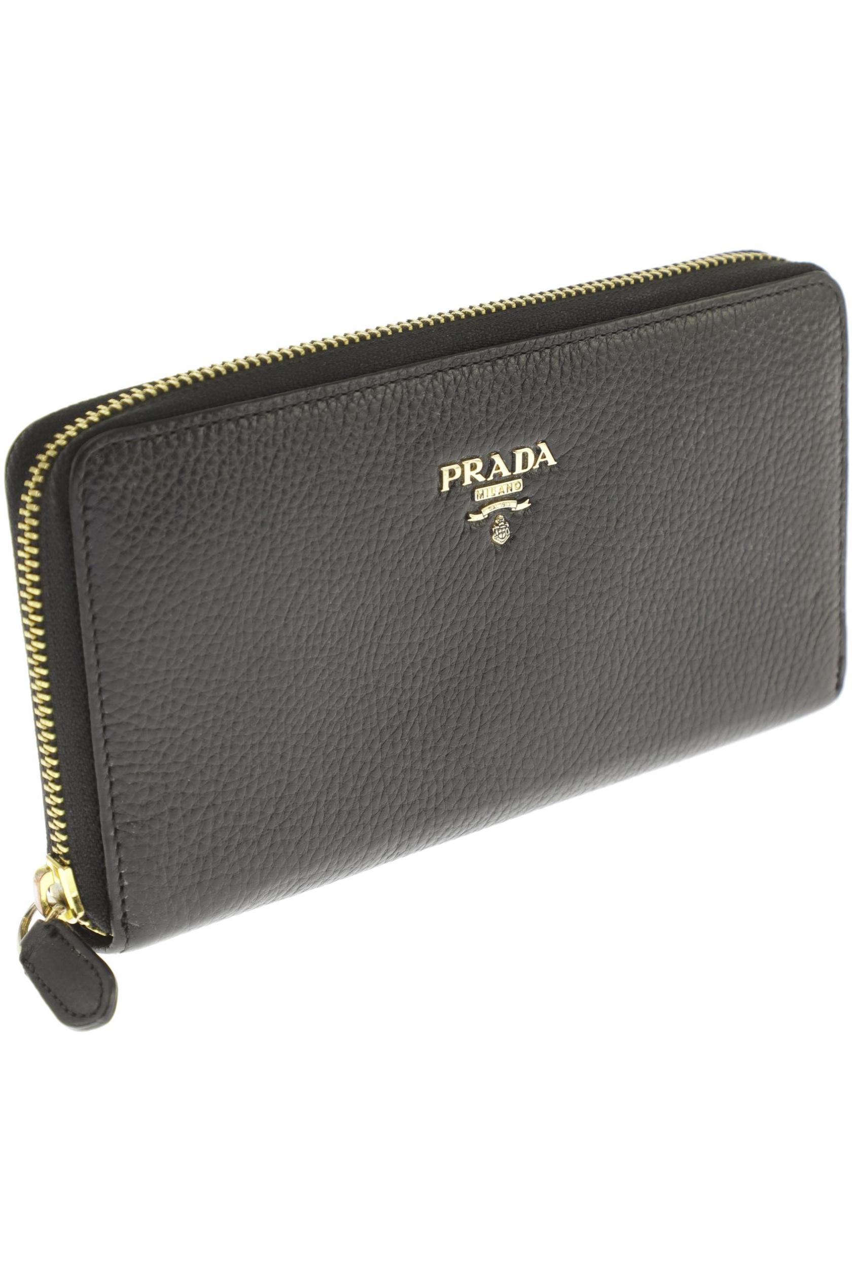 

Prada Damen Portemonnaie, schwarz