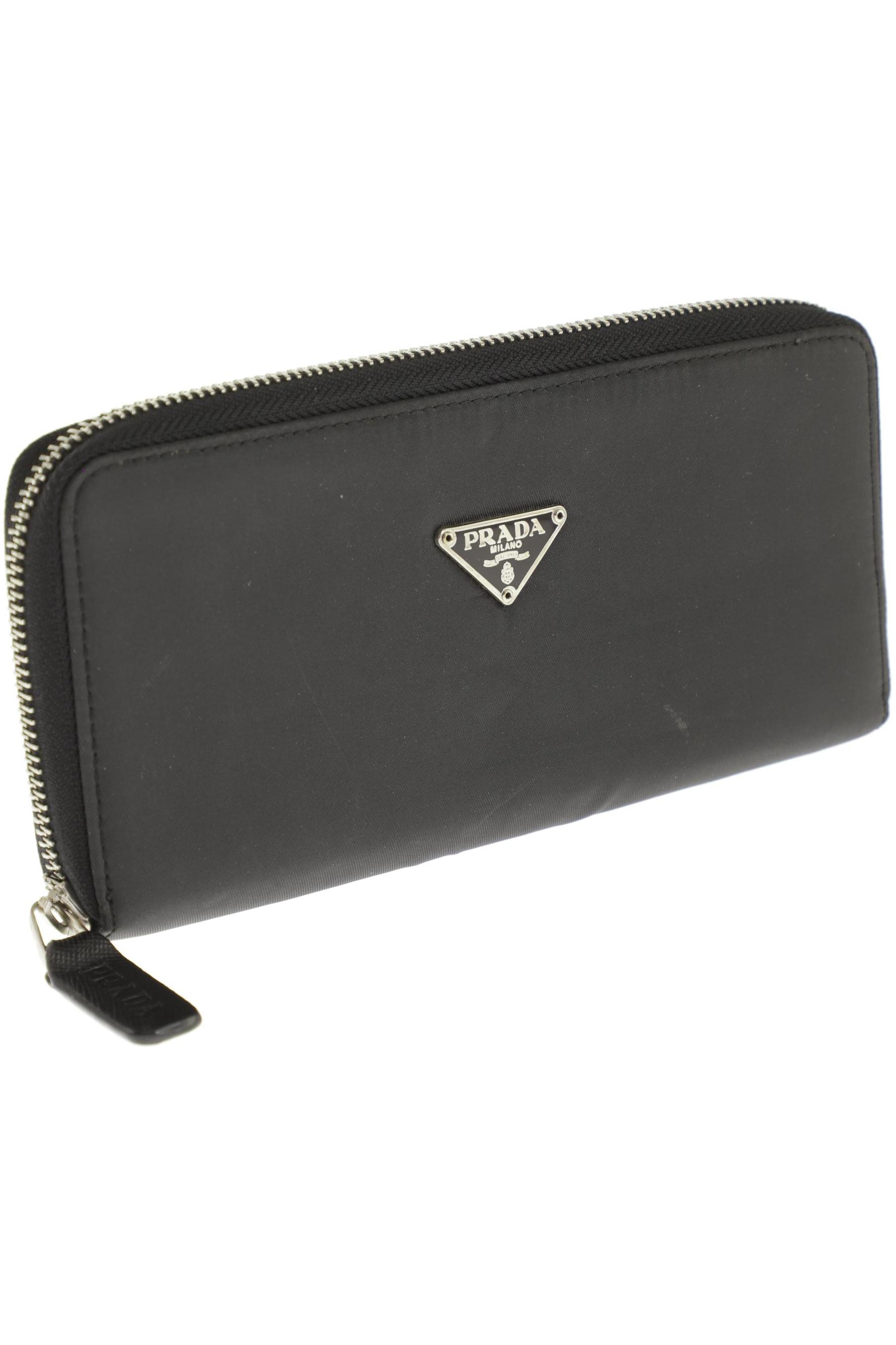 

Prada Damen Portemonnaie, schwarz, Gr.