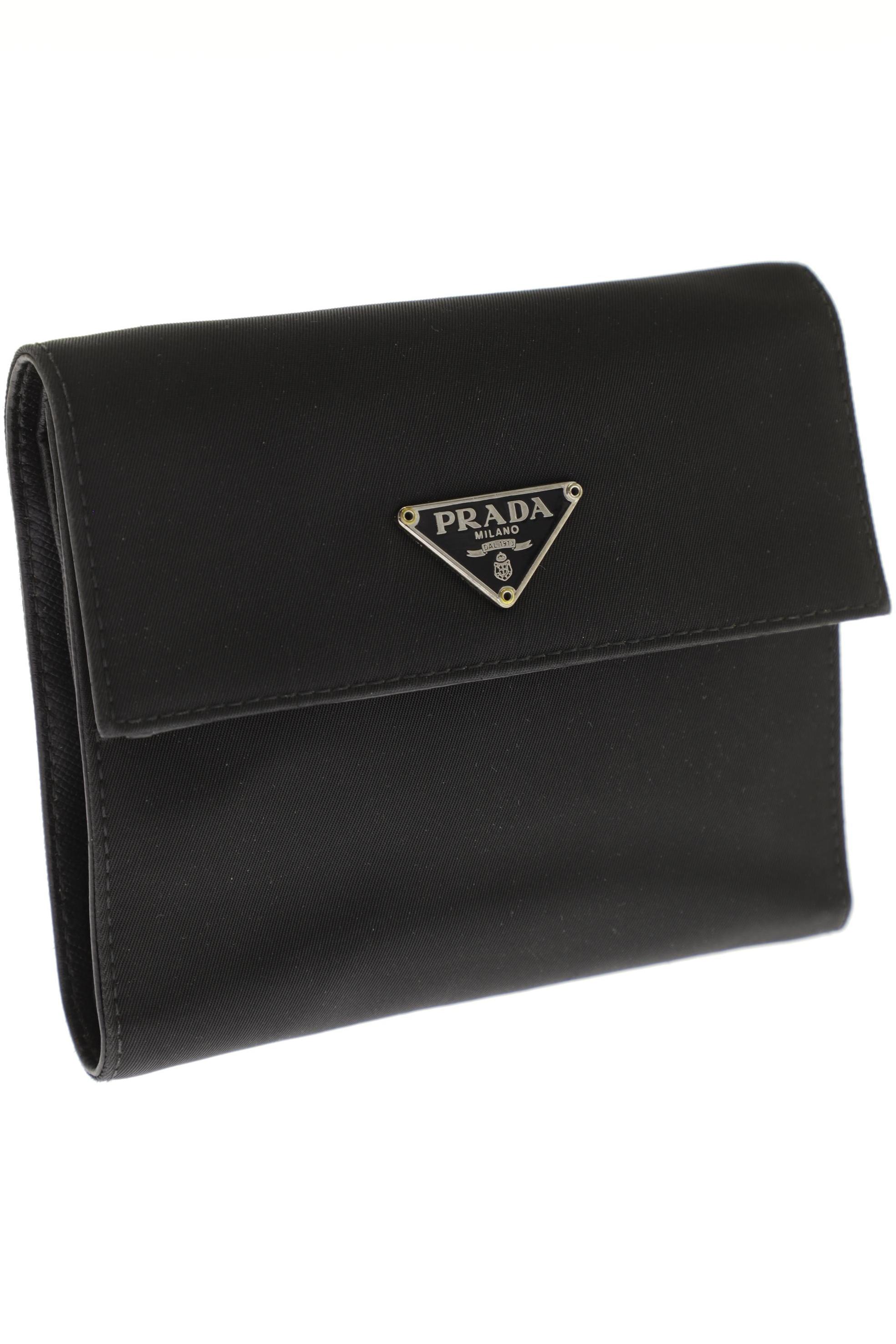 

Prada Damen Portemonnaie, schwarz
