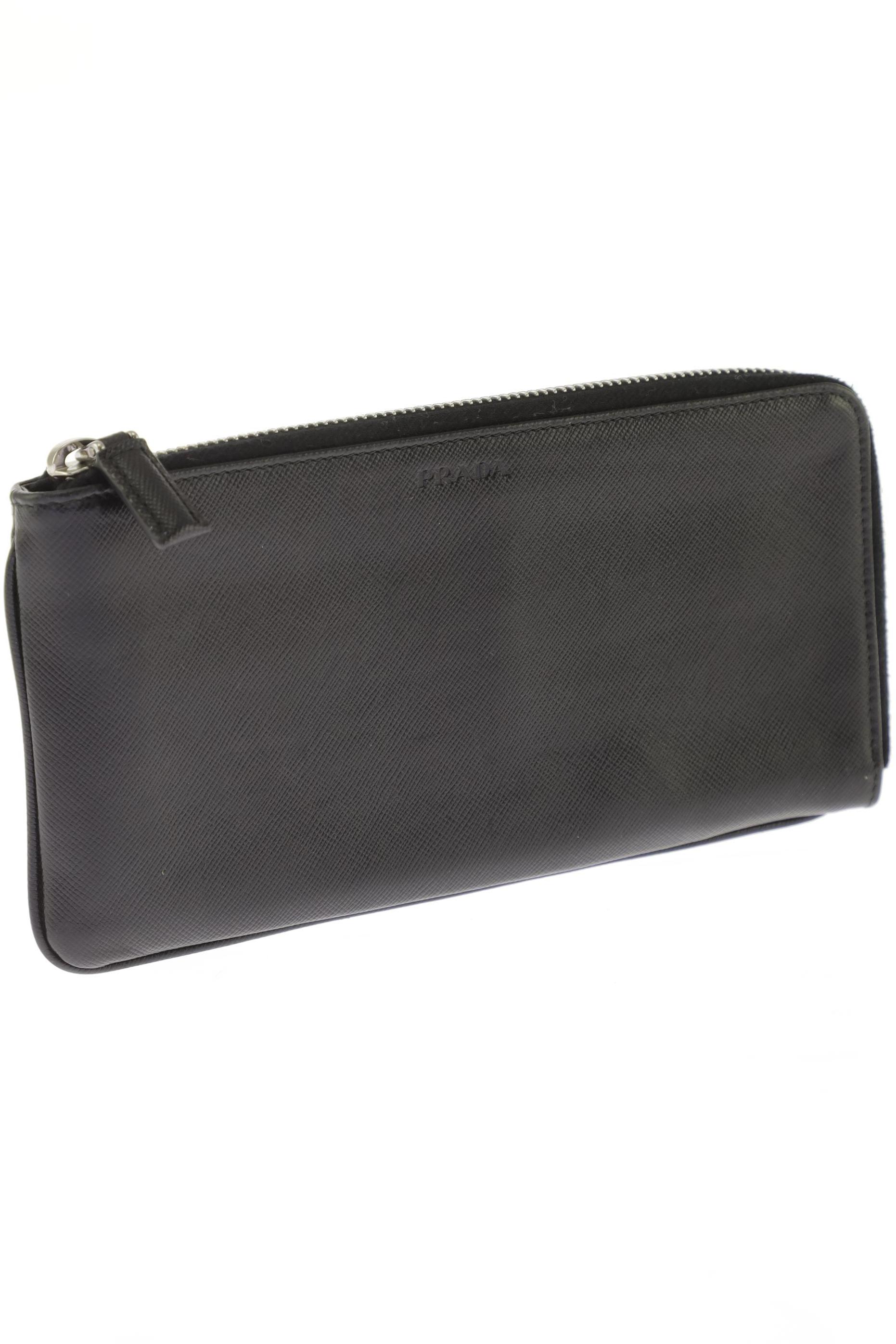 

Prada Damen Portemonnaie, schwarz, Gr.