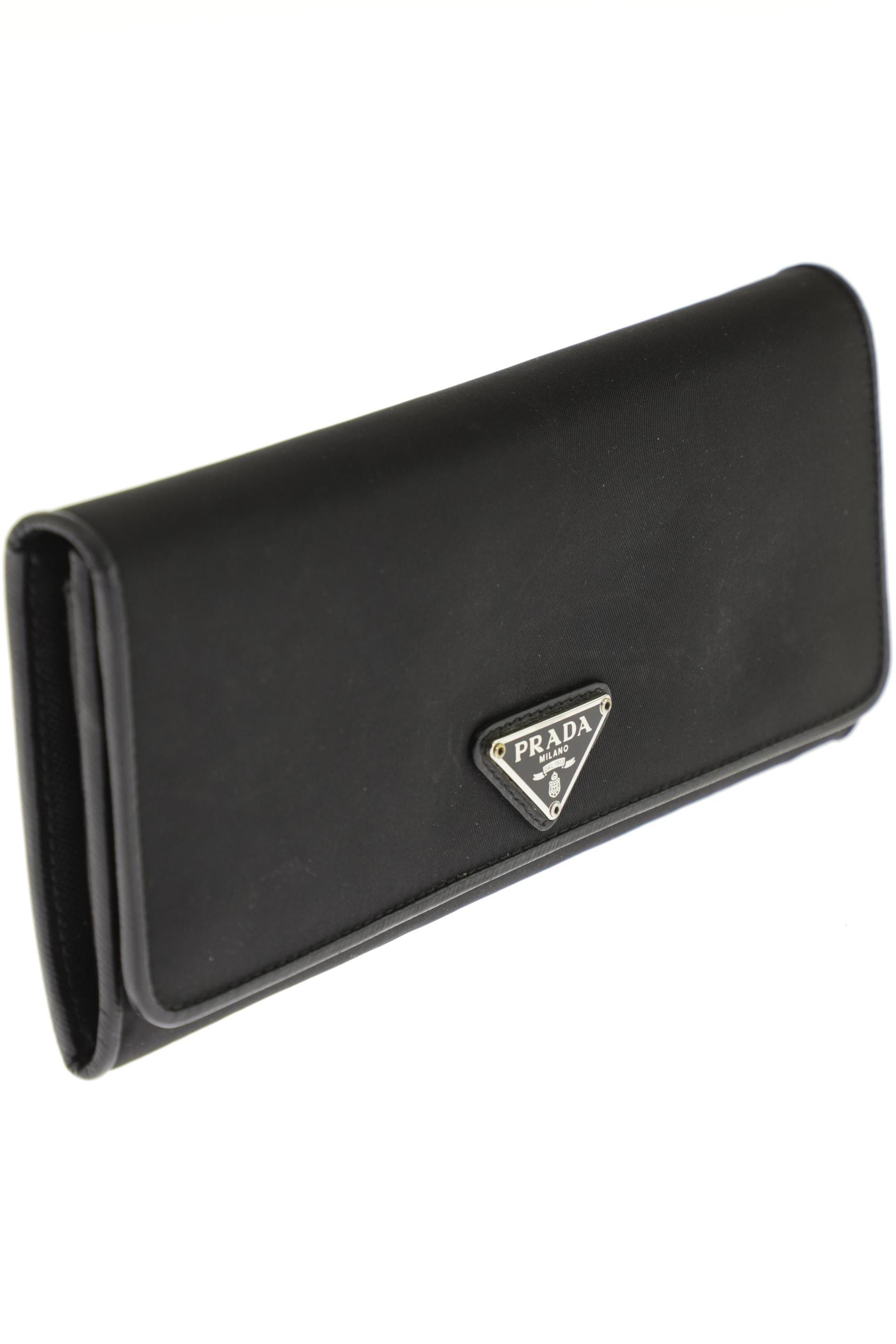 

Prada Damen Portemonnaie, schwarz