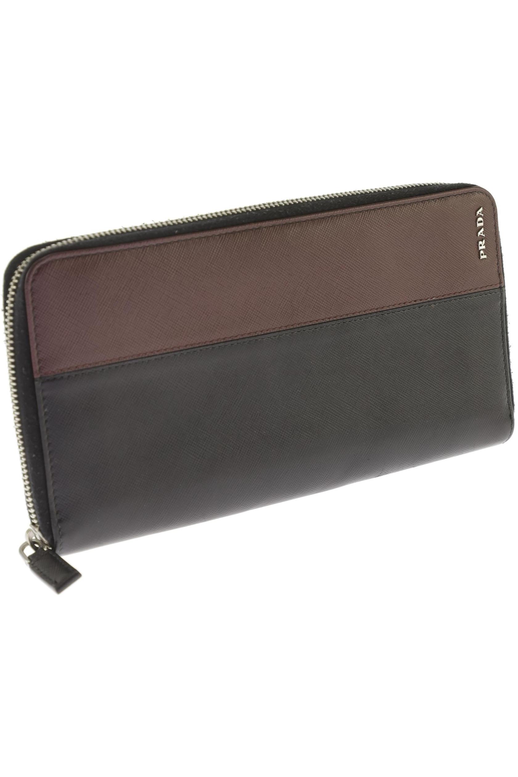 

Prada Damen Portemonnaie, schwarz, Gr.