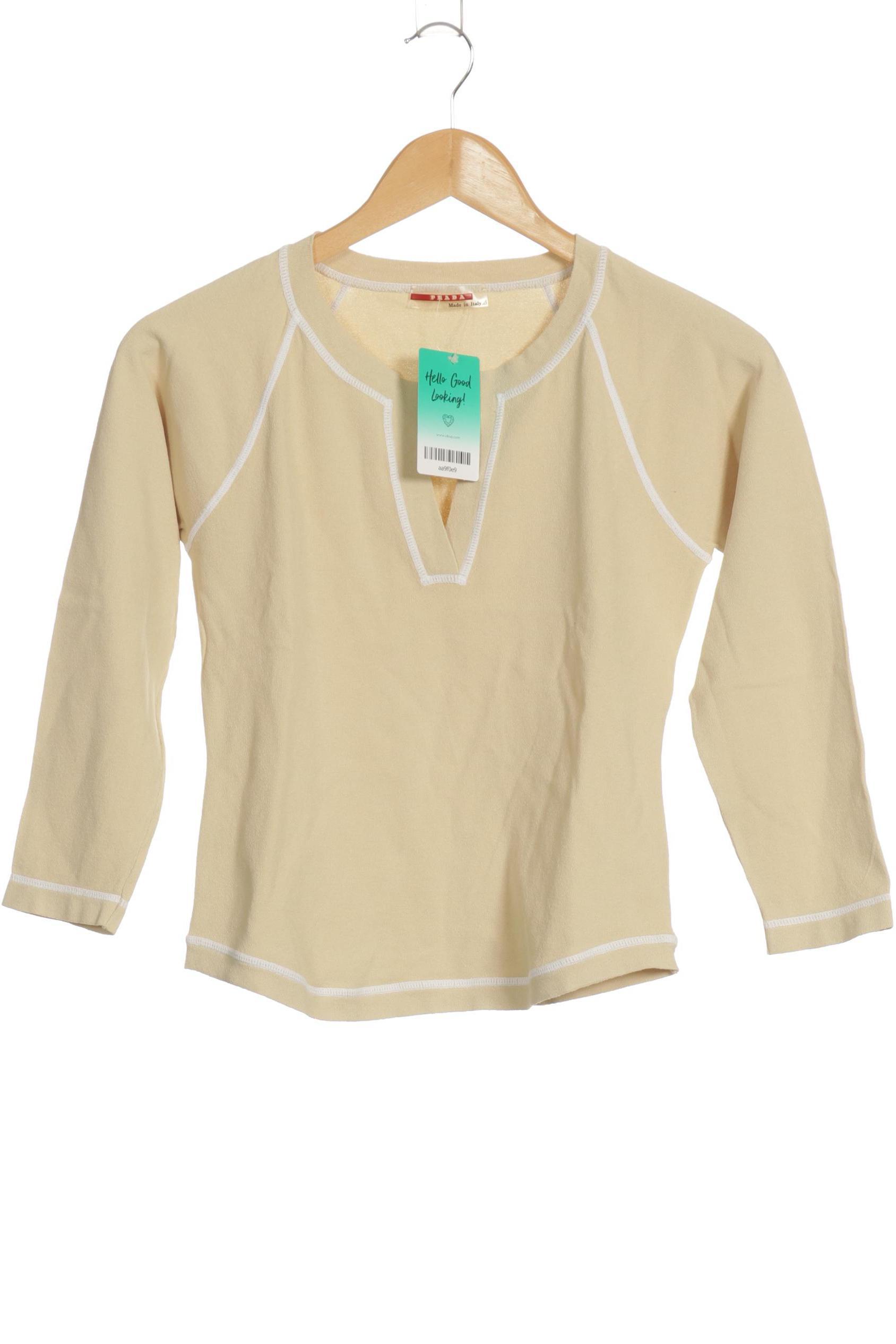 

Prada Damen Pullover, beige, Gr. 42