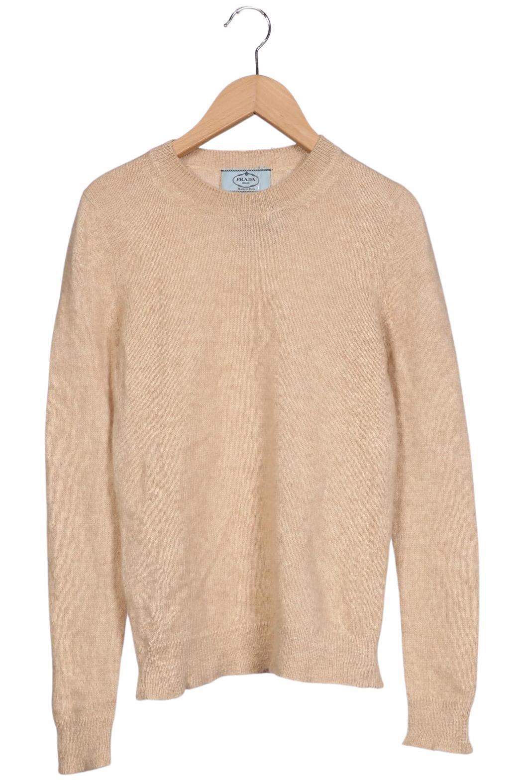 

Prada Damen Pullover, beige, Gr. 38