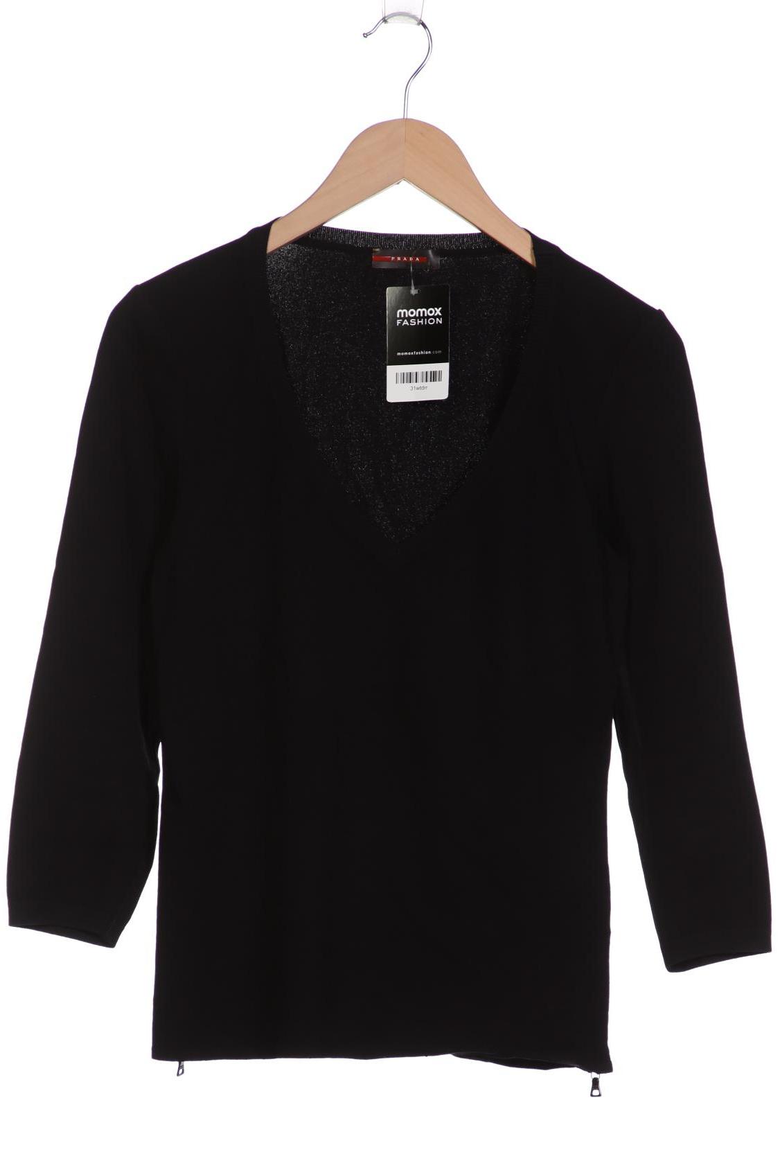 

Prada Damen Pullover, schwarz, Gr. 46