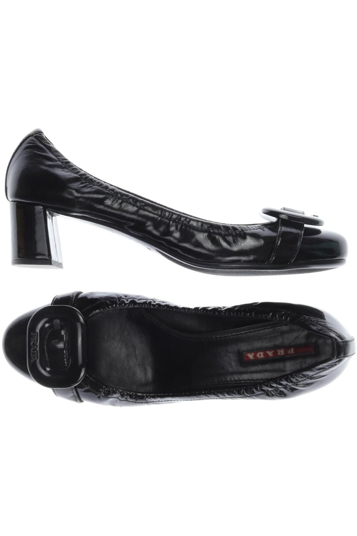 

Prada Damen Pumps, schwarz, Gr. 39