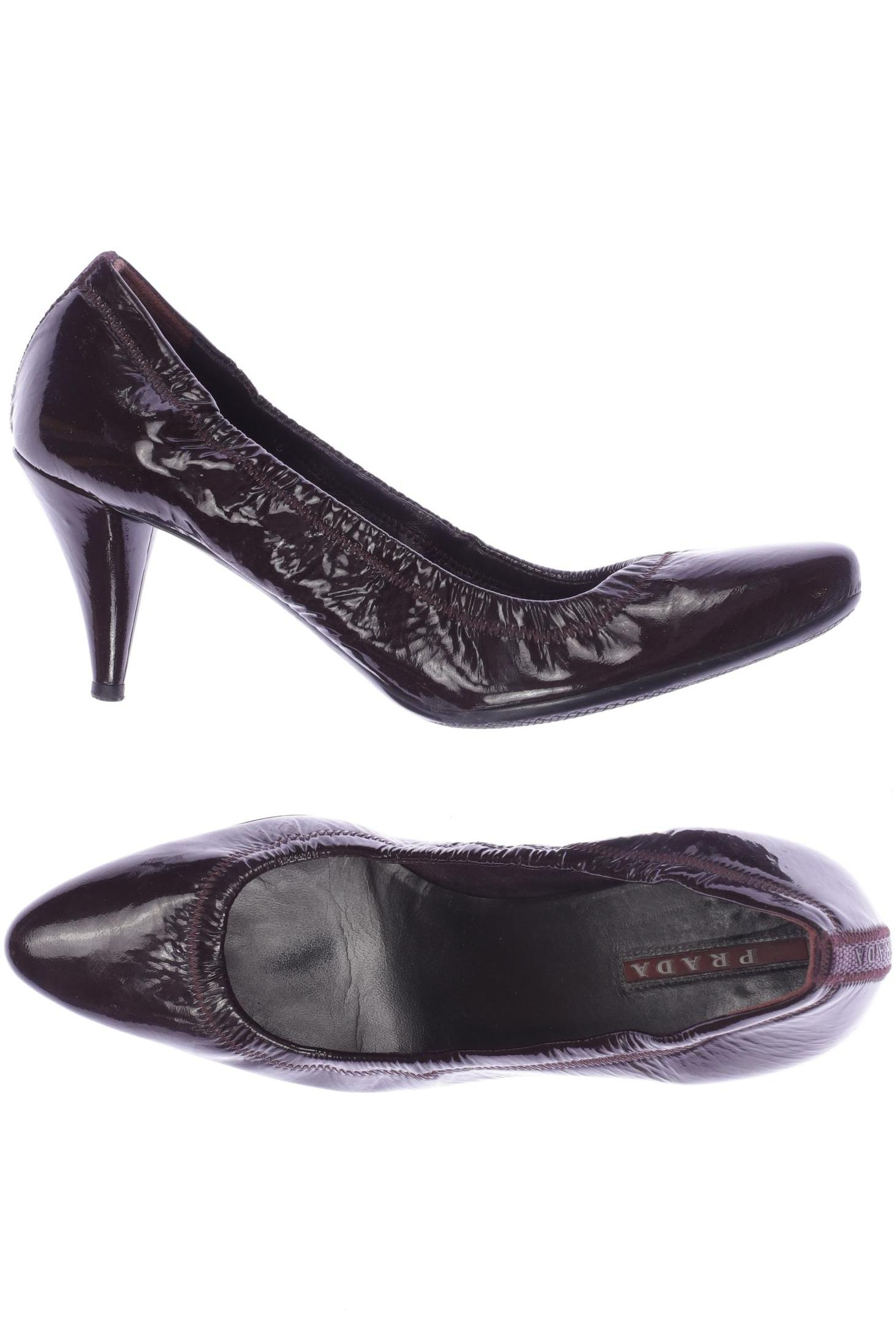 

Prada Damen Pumps, bordeaux