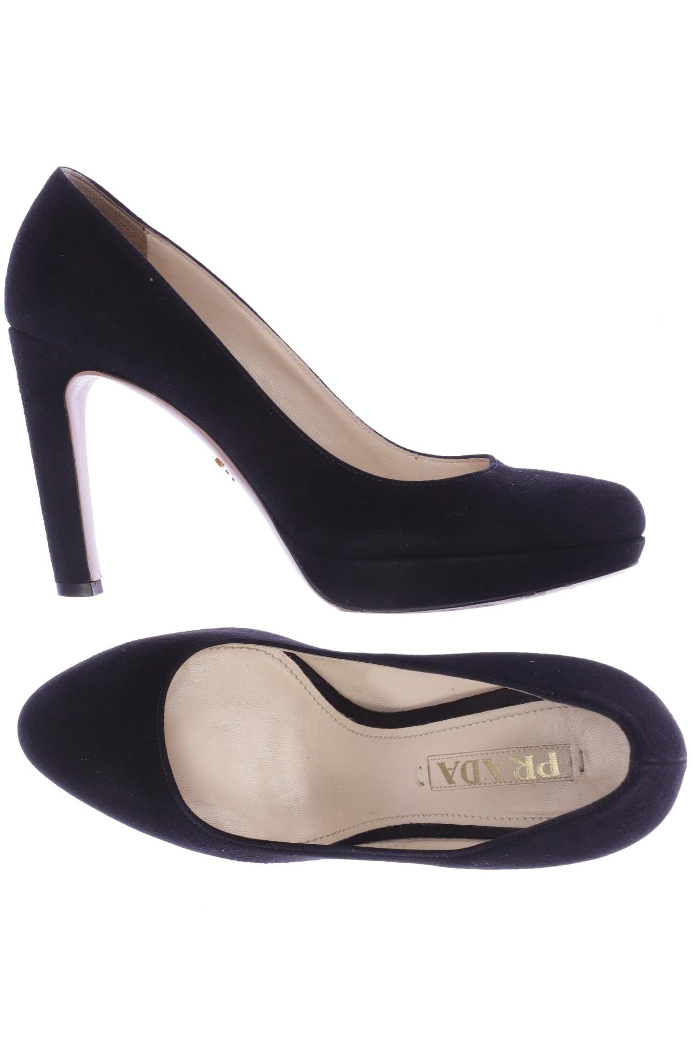 

Prada Damen Pumps, schwarz, Gr. 36.5