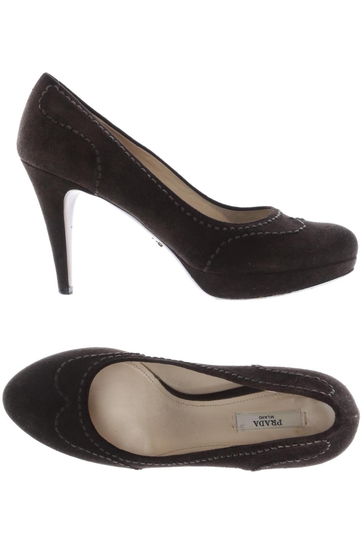 

Prada Damen Pumps, braun, Gr. 37.5