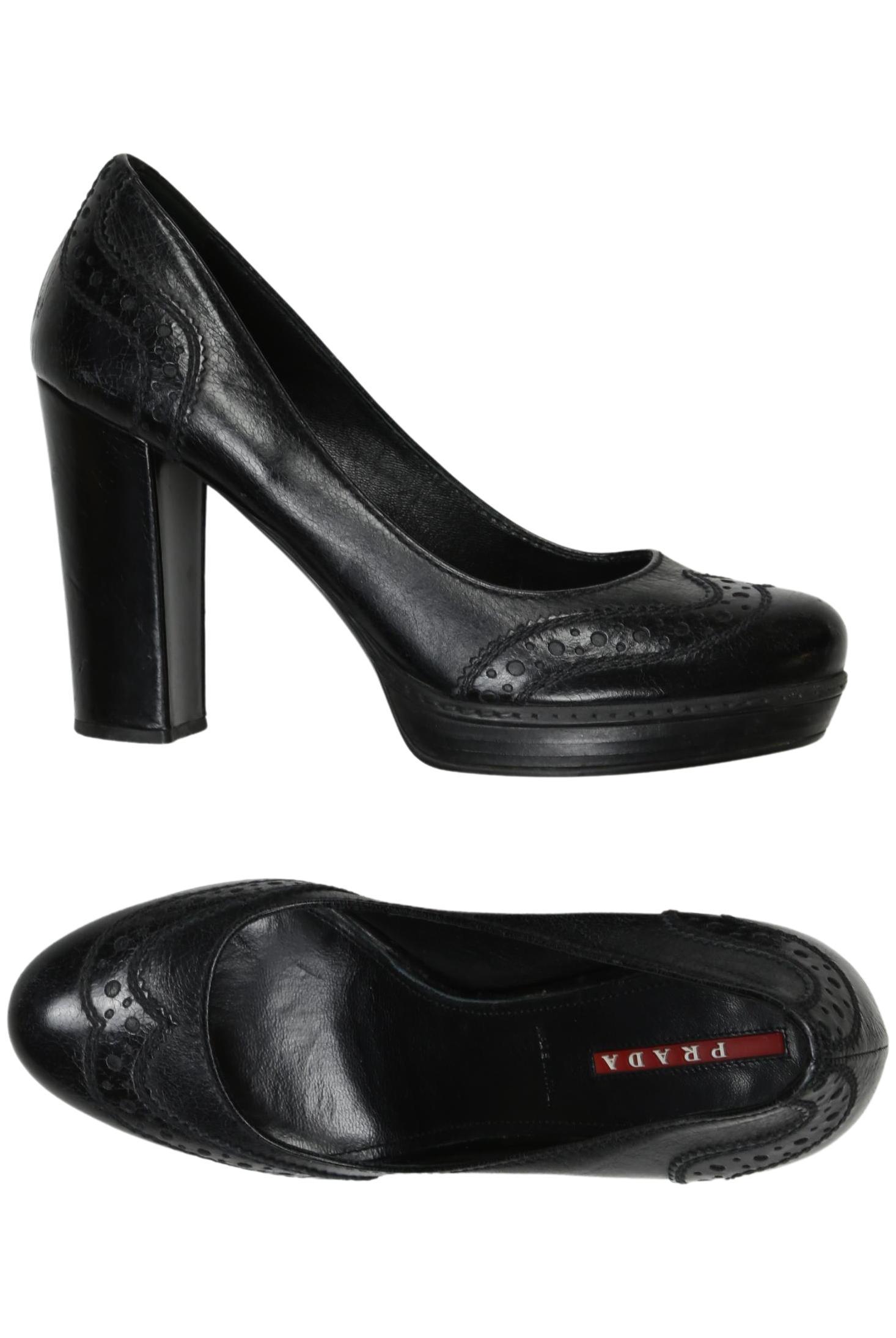 

Prada Damen Pumps, schwarz, Gr. 37