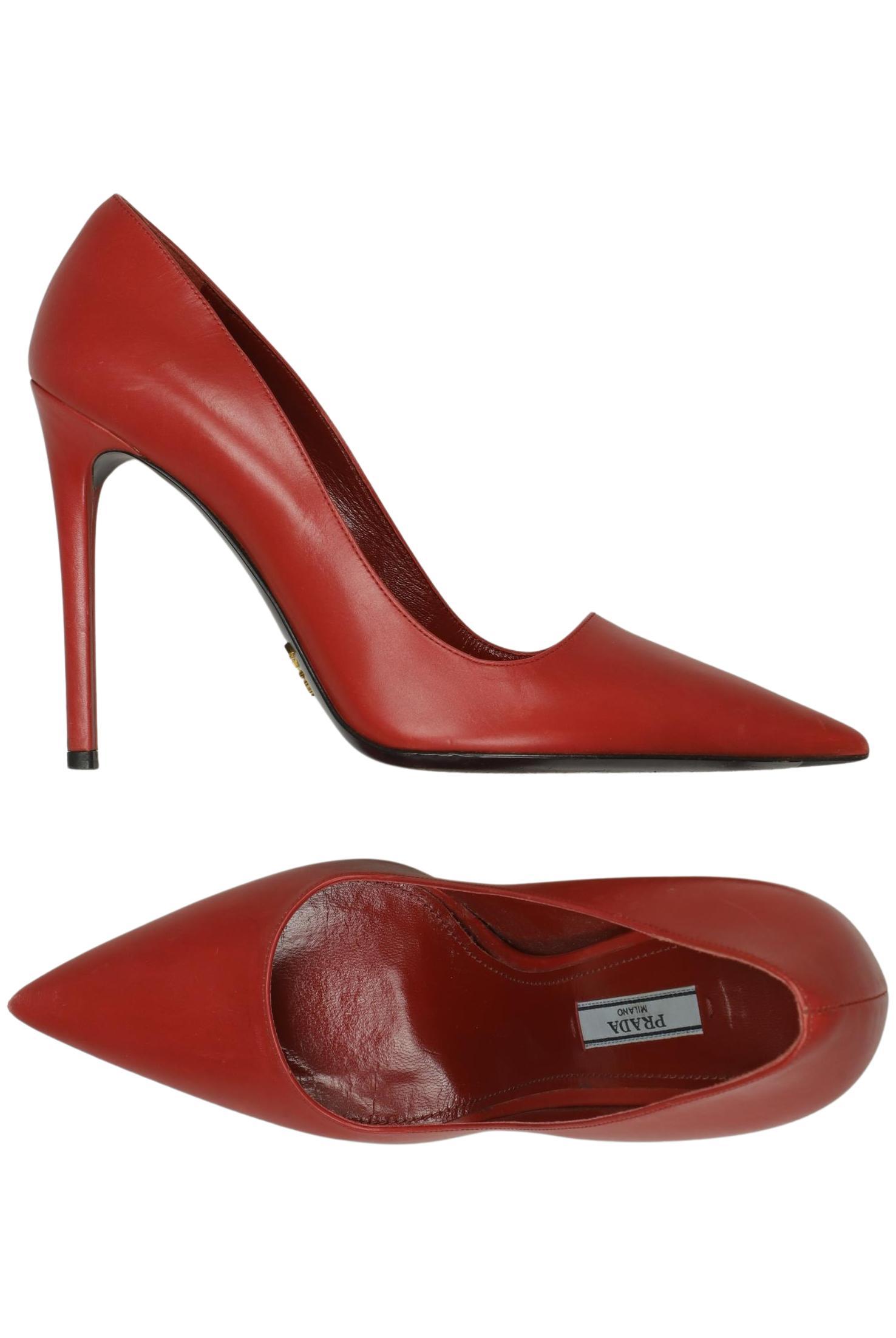 

Prada Damen Pumps, rot, Gr. 38.5