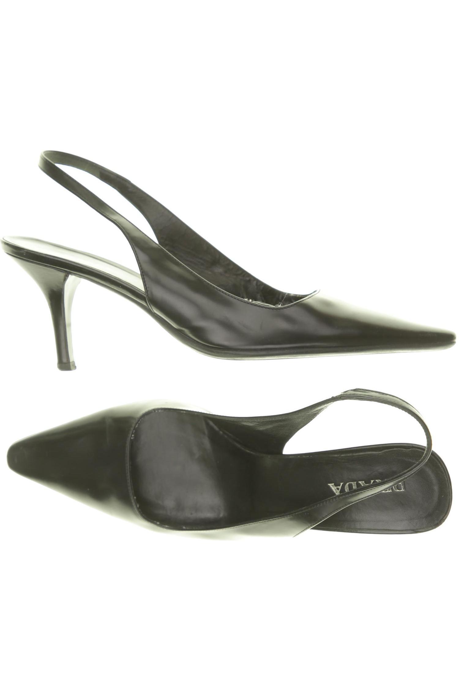 

Prada Damen Sandale, schwarz, Gr. 37