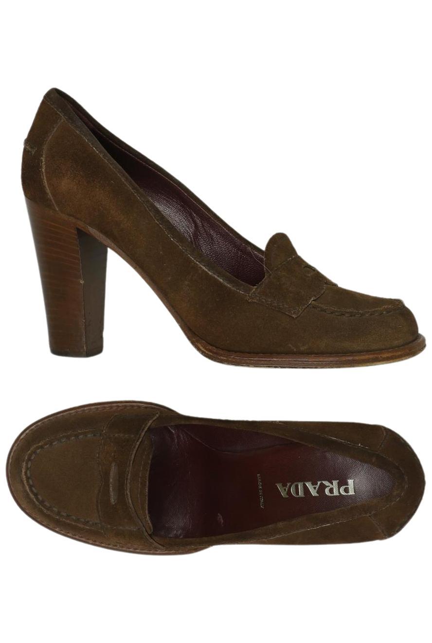 

Prada Damen Pumps, braun, Gr. 36