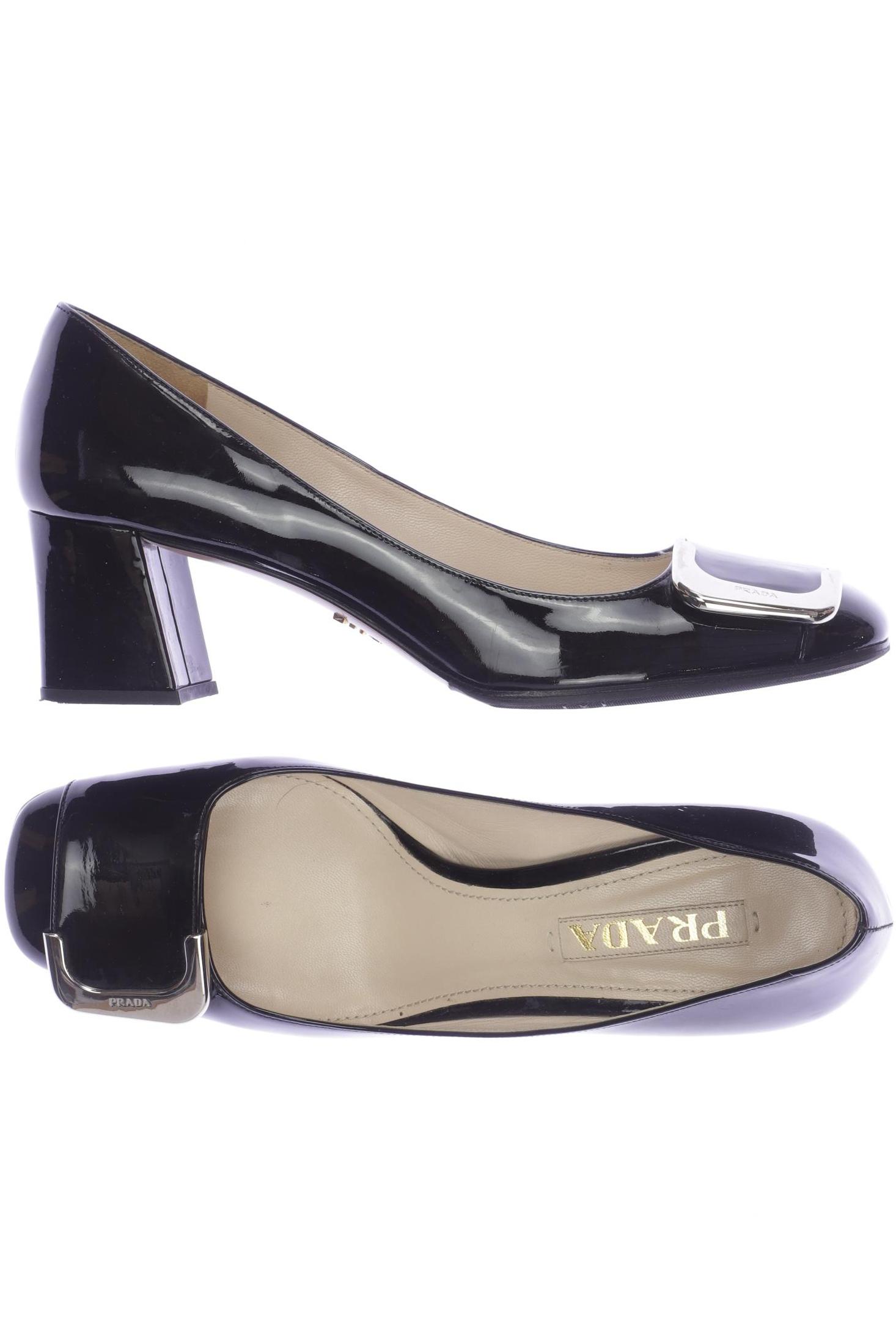 

Prada Damen Pumps, schwarz, Gr. 37.5