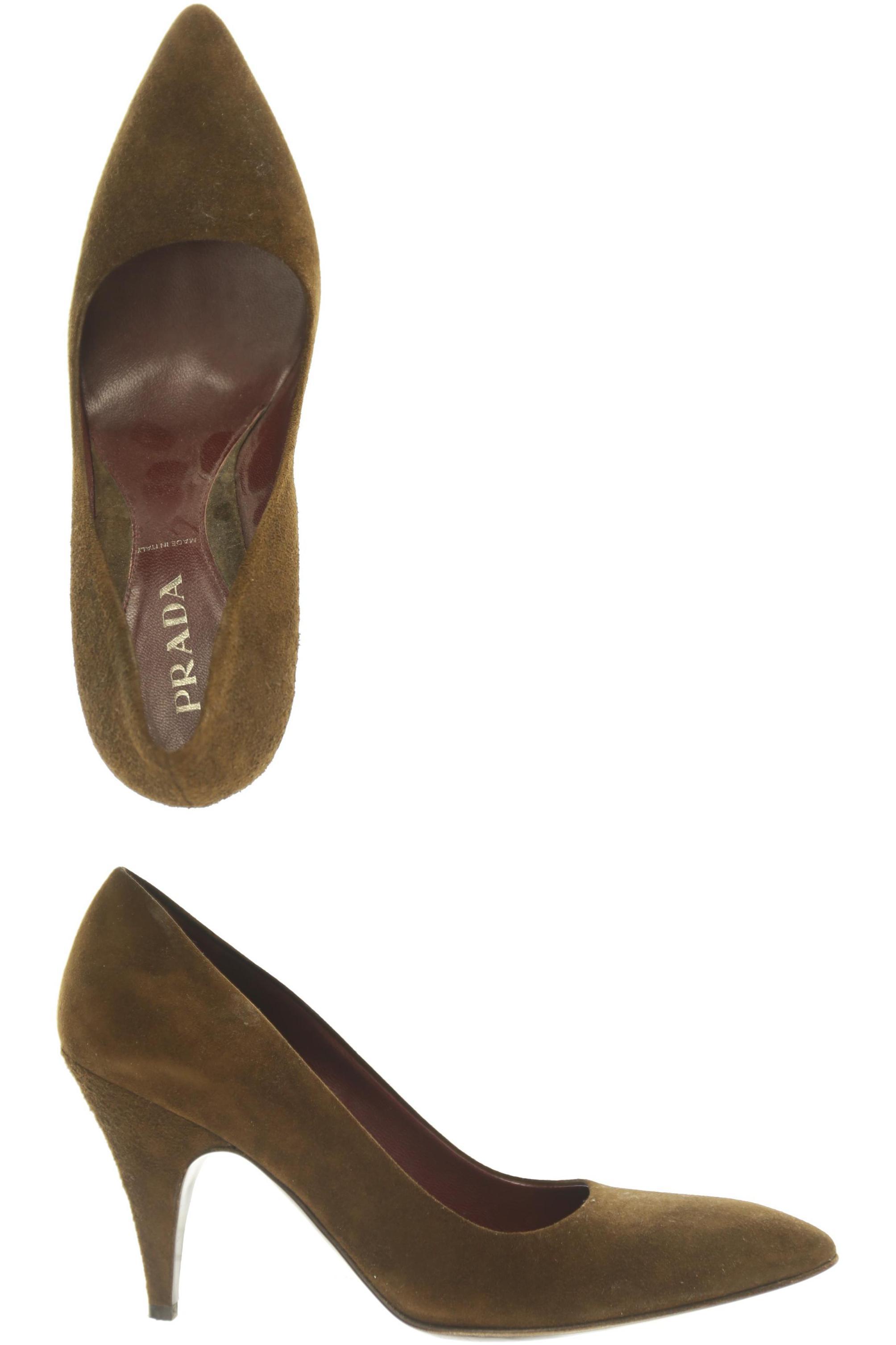

Prada Damen Pumps, braun, Gr. 36.5