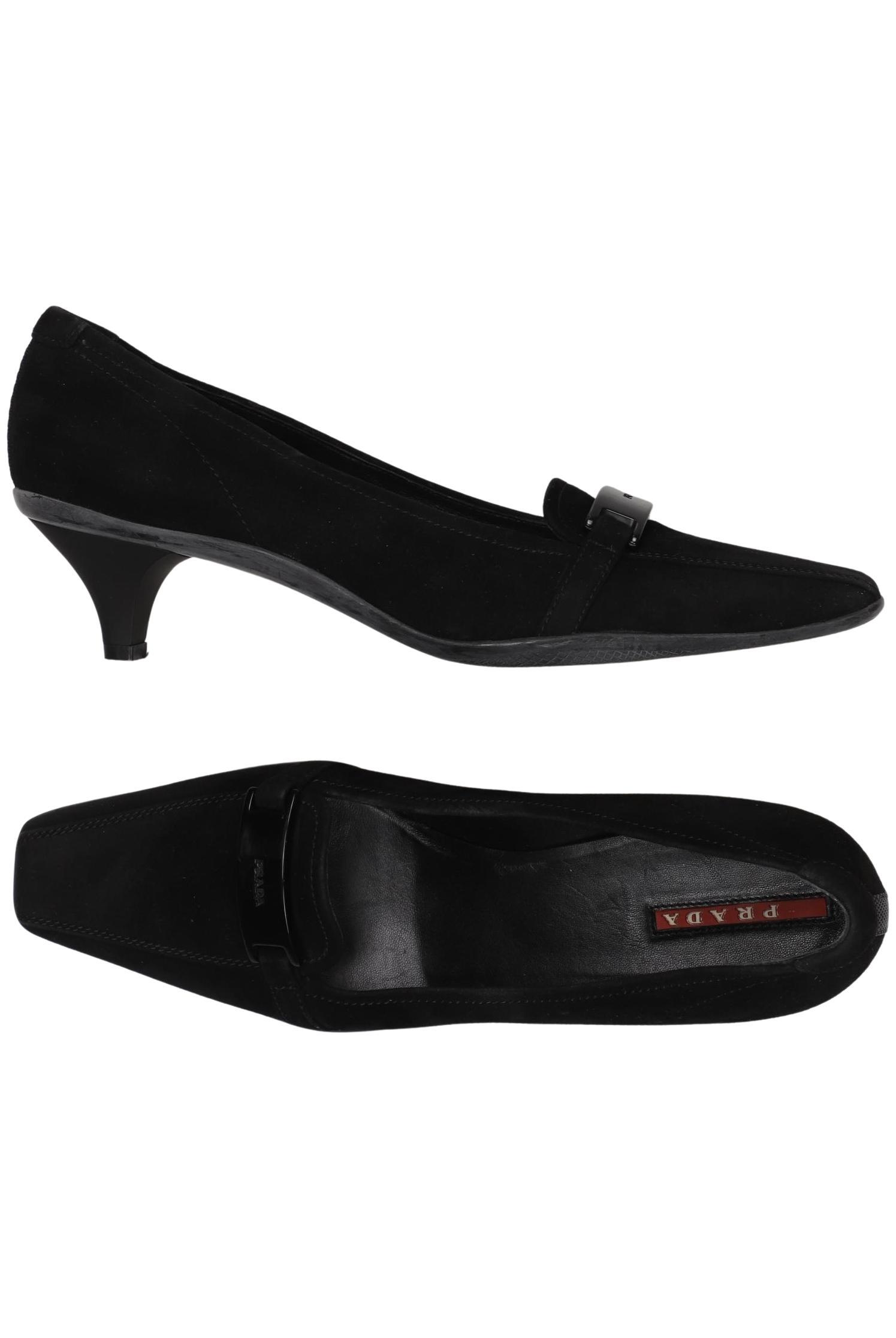 

Prada Damen Pumps, schwarz, Gr. 36.5