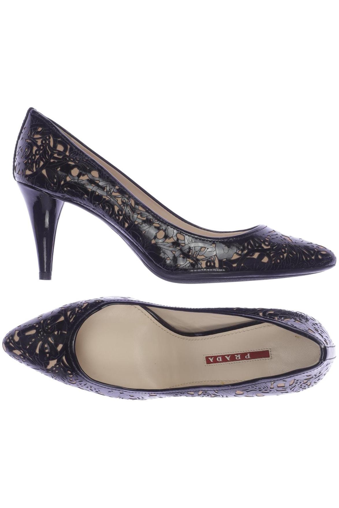 

Prada Damen Pumps, schwarz, Gr. 37