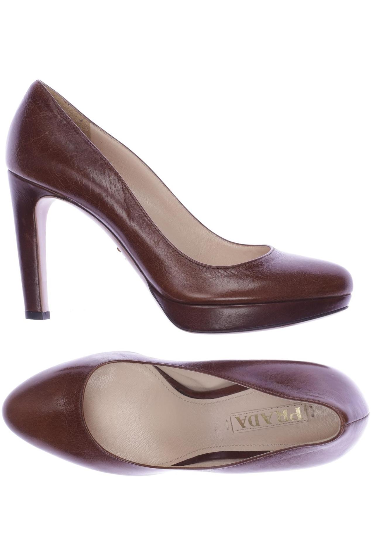 

Prada Damen Pumps, braun, Gr. 37.5