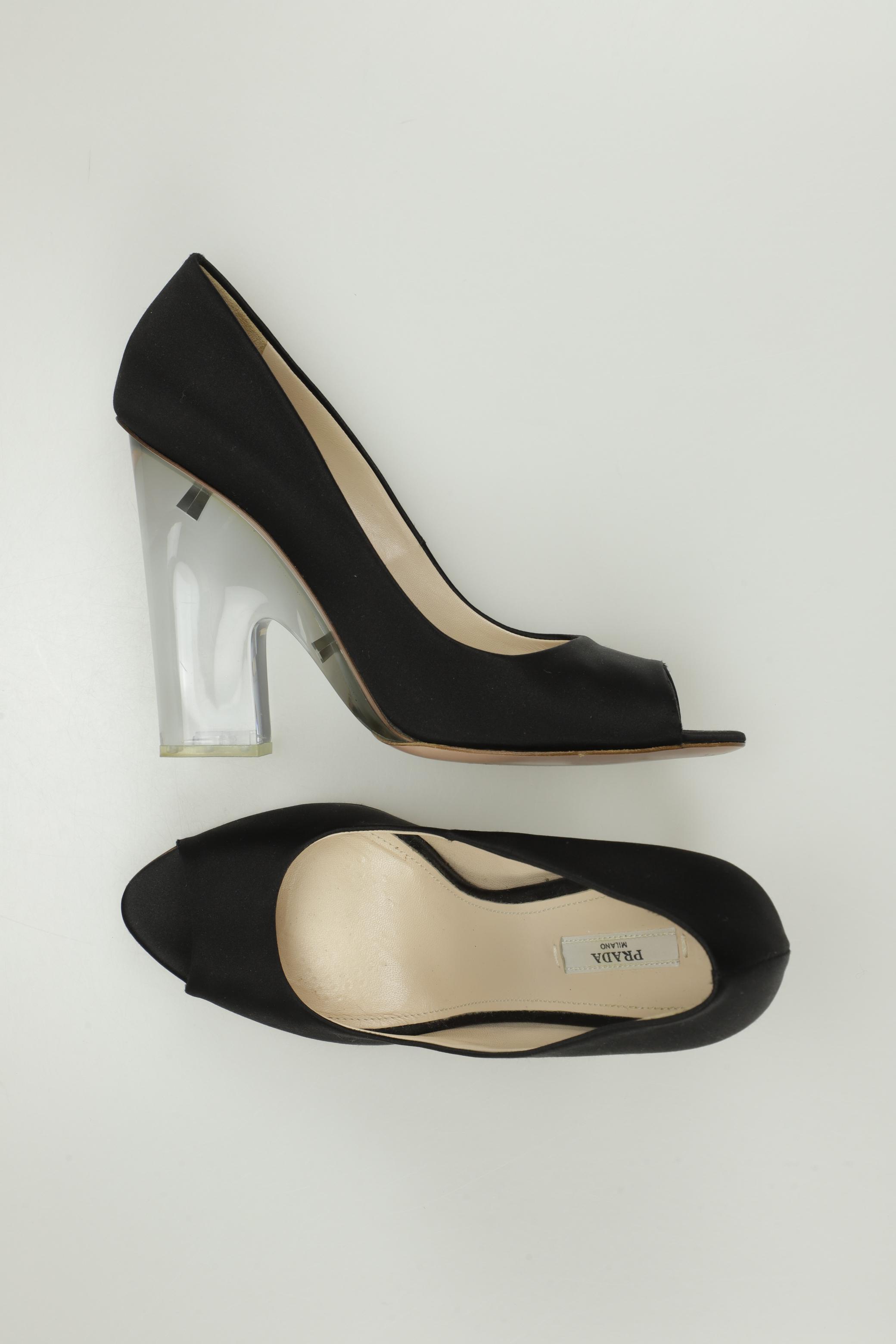 

Prada Damen Pumps, schwarz, Gr. 40.5