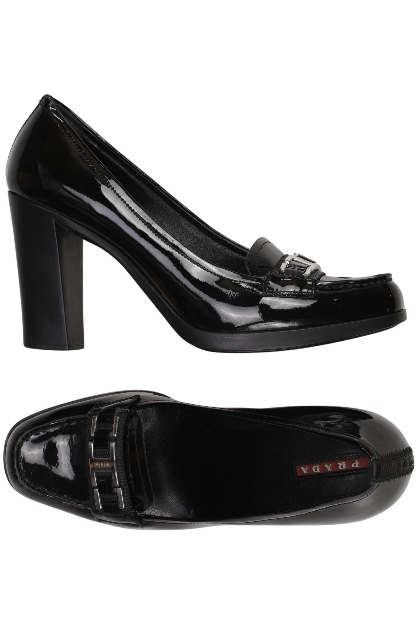 

Prada Damen Pumps, schwarz, Gr. 37.5