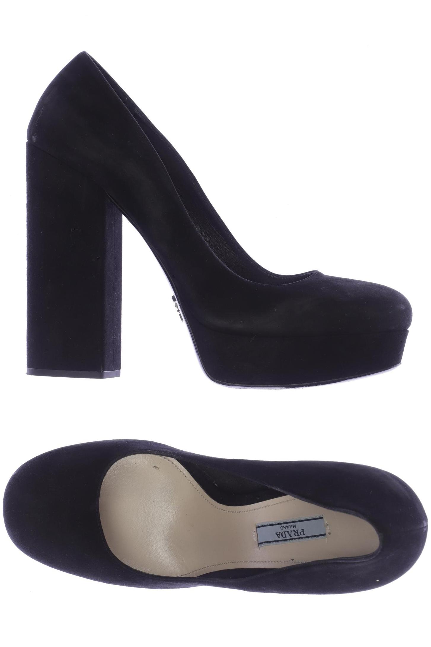 

Prada Damen Pumps, schwarz, Gr. 39.5