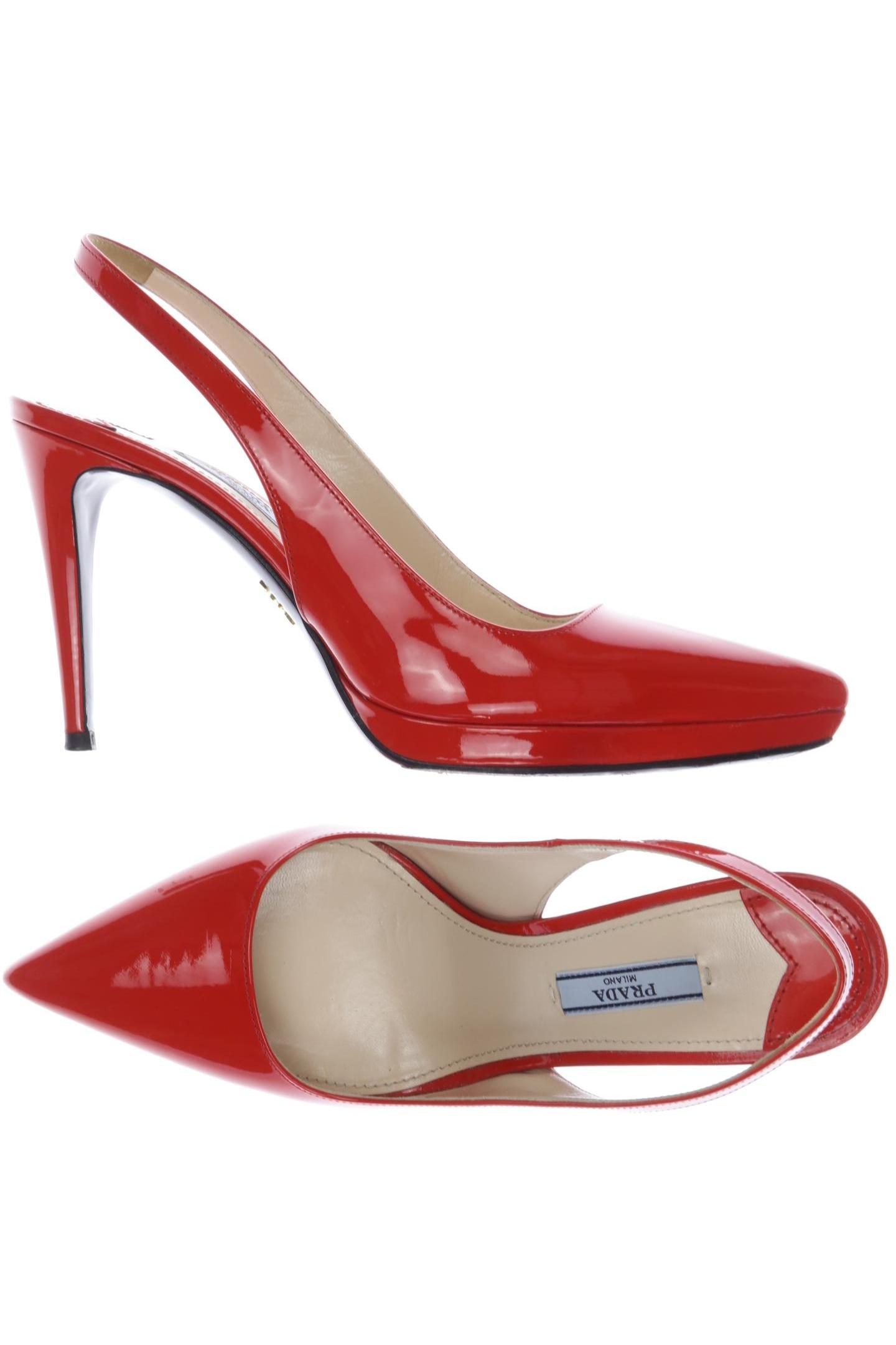 

Prada Damen Pumps, rot, Gr. 38.5