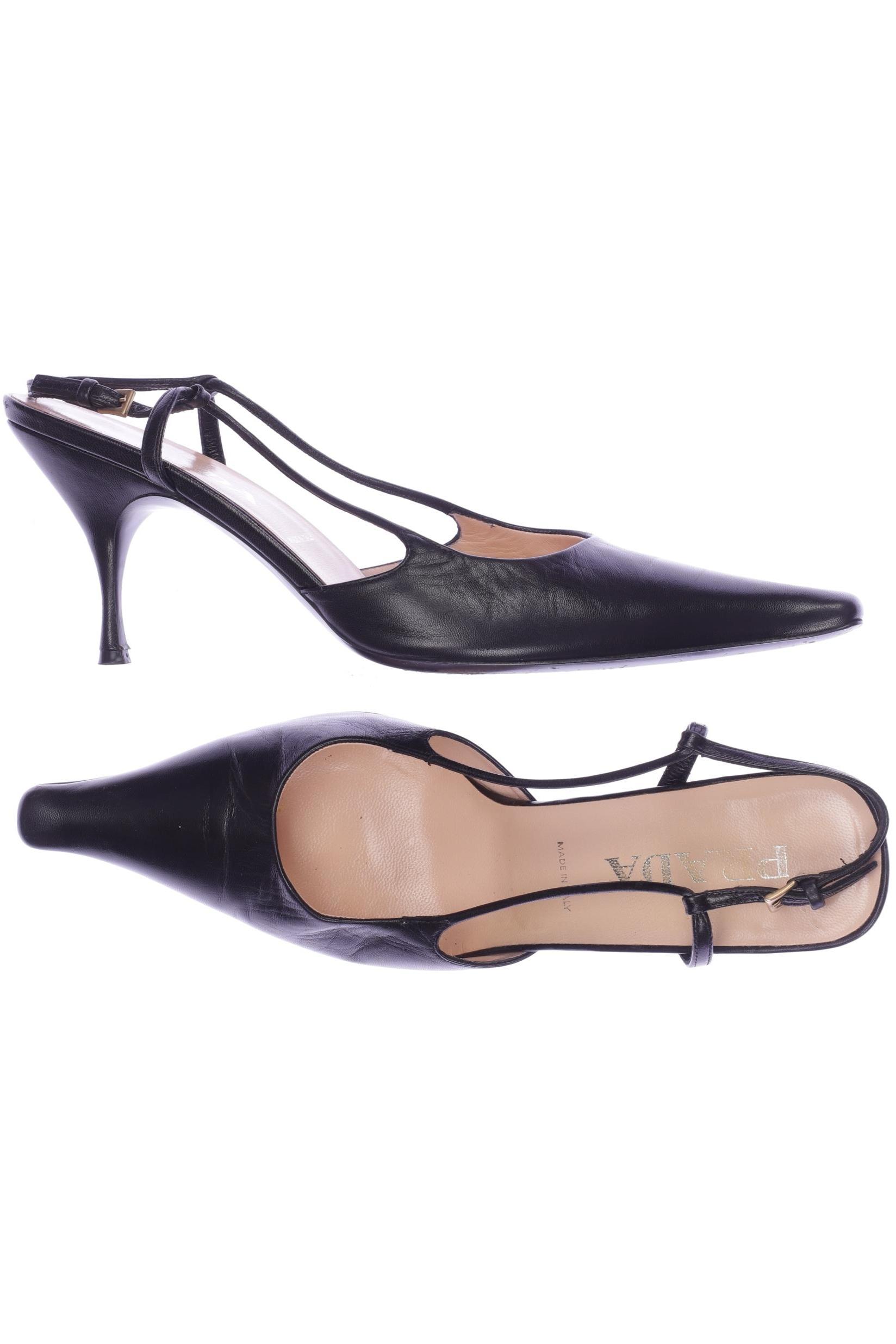 

Prada Damen Pumps, schwarz, Gr. 40.5