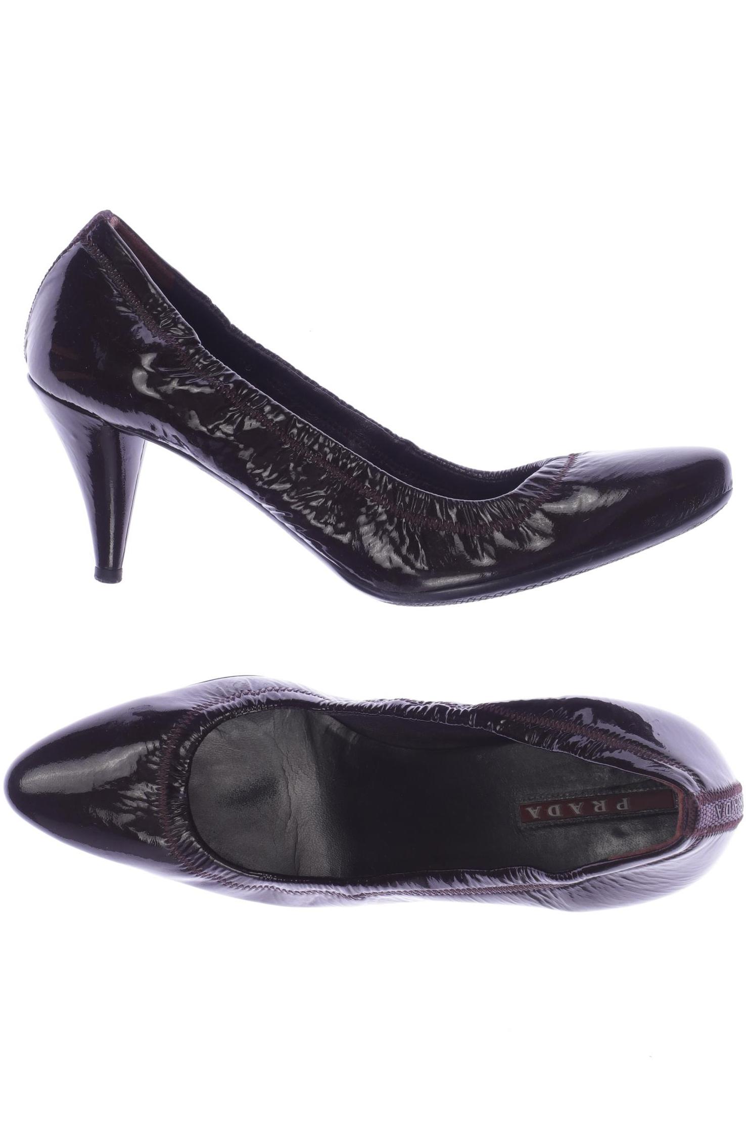 

Prada Damen Pumps, bordeaux