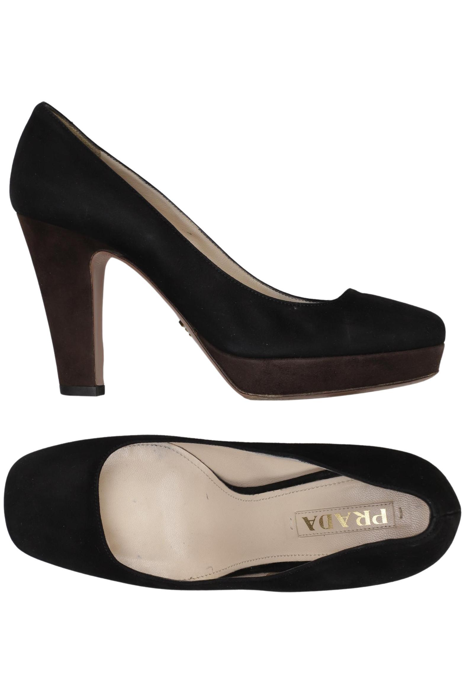 

Prada Damen Pumps, schwarz, Gr. 38.5