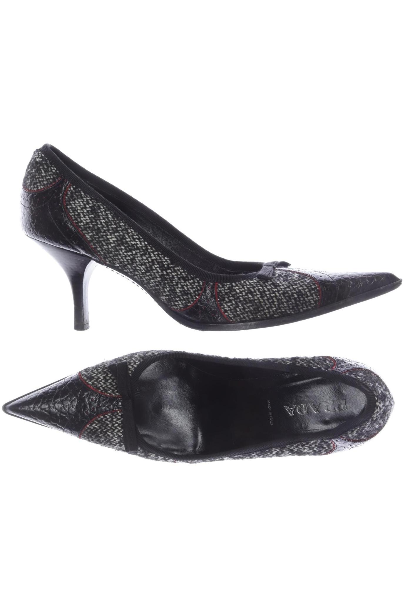 

Prada Damen Pumps, schwarz, Gr. 37.5