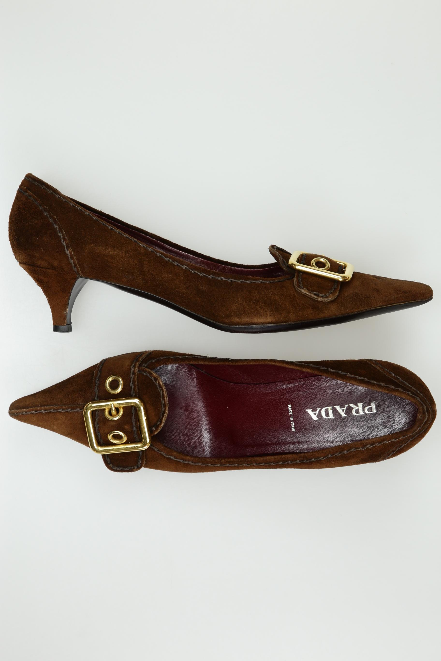 

Prada Damen Pumps, braun, Gr. 38