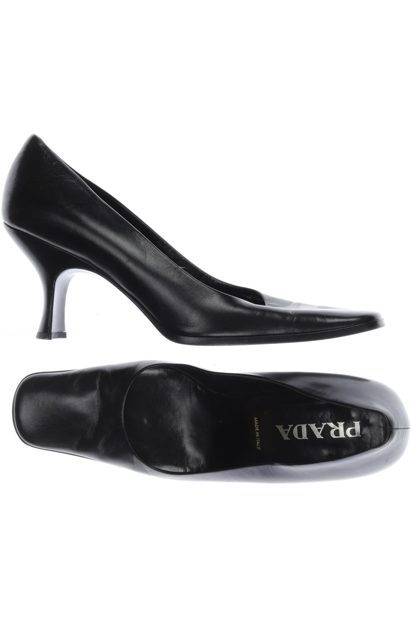 

Prada Damen Pumps, schwarz, Gr. 40.5
