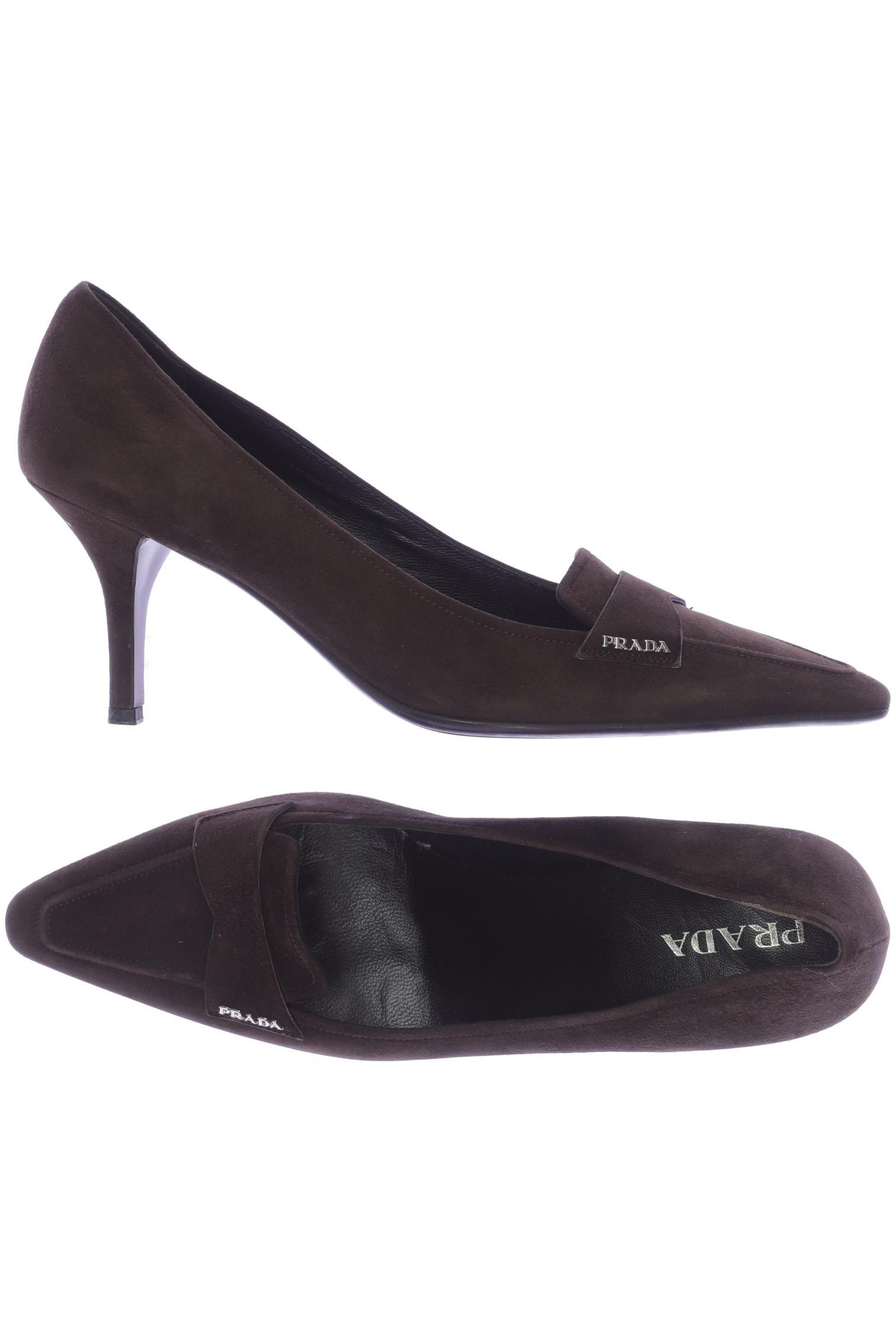 

Prada Damen Pumps, braun, Gr. 39