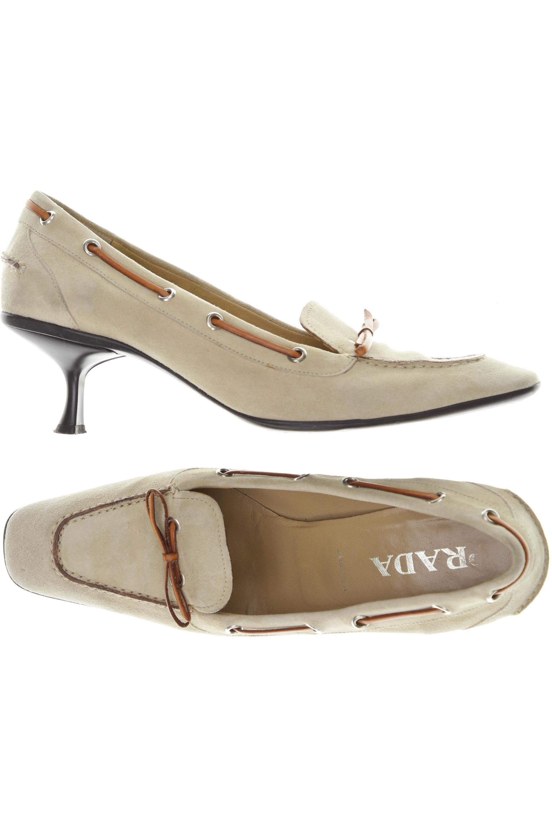 

Prada Damen Pumps, beige, Gr. 41