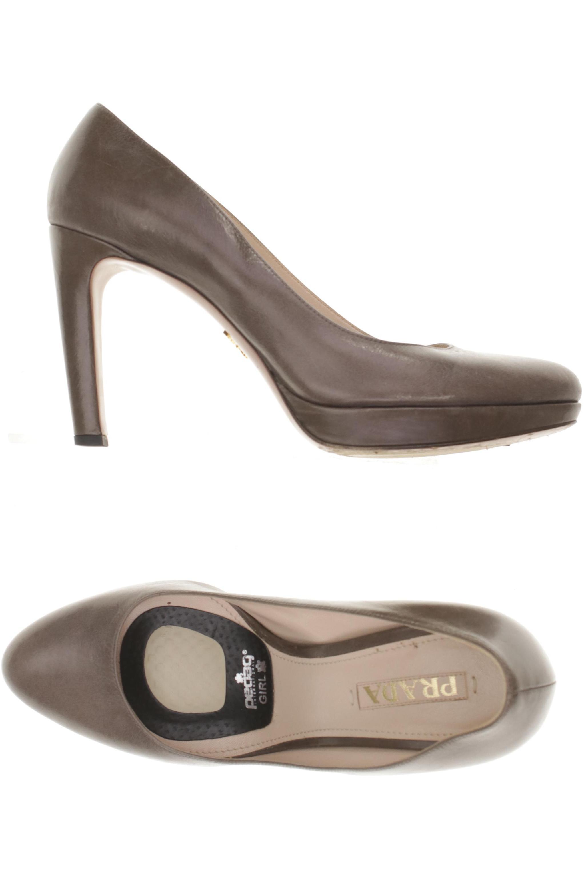 

Prada Damen Pumps, braun, Gr. 41