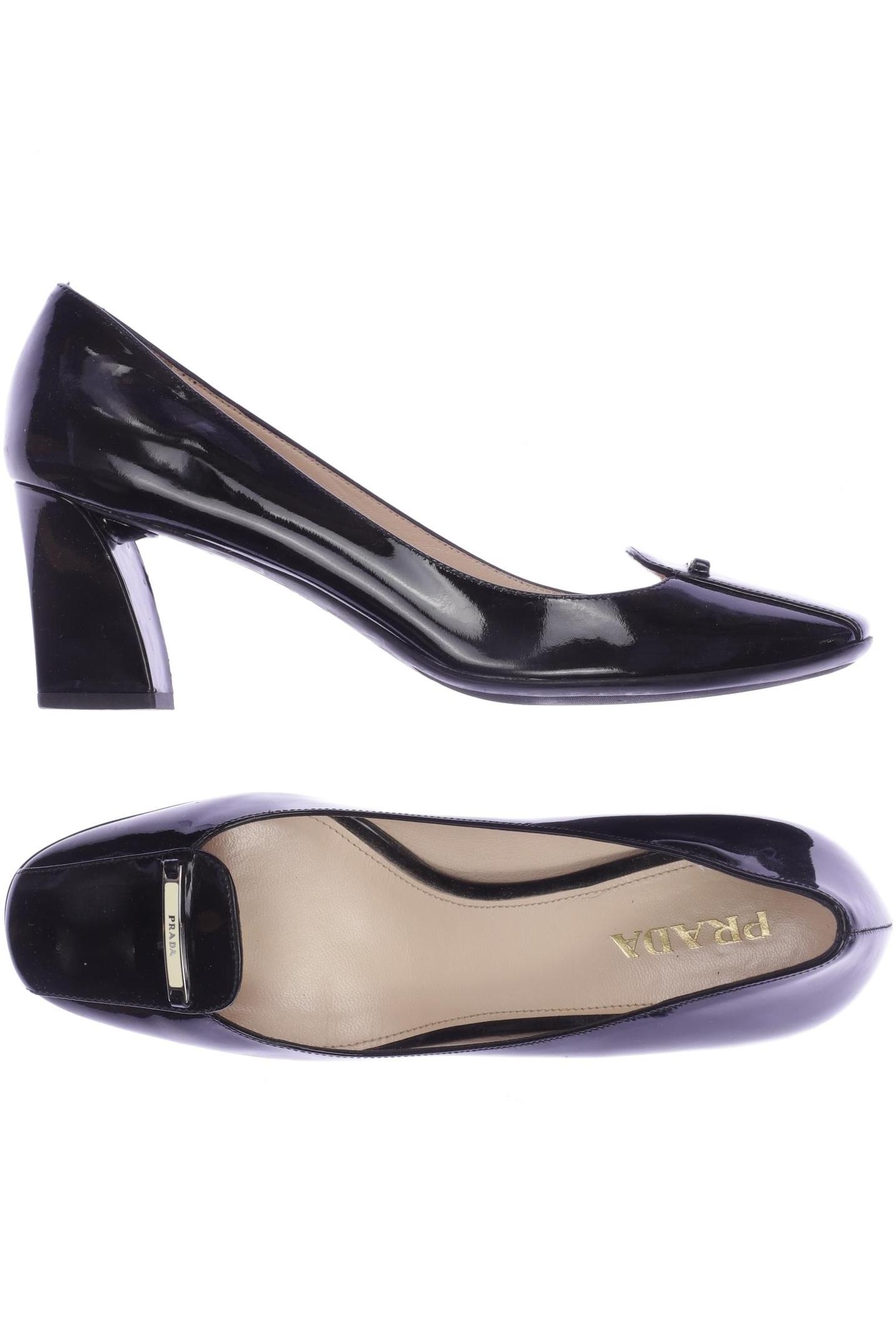 

Prada Damen Pumps, schwarz, Gr. 38.5