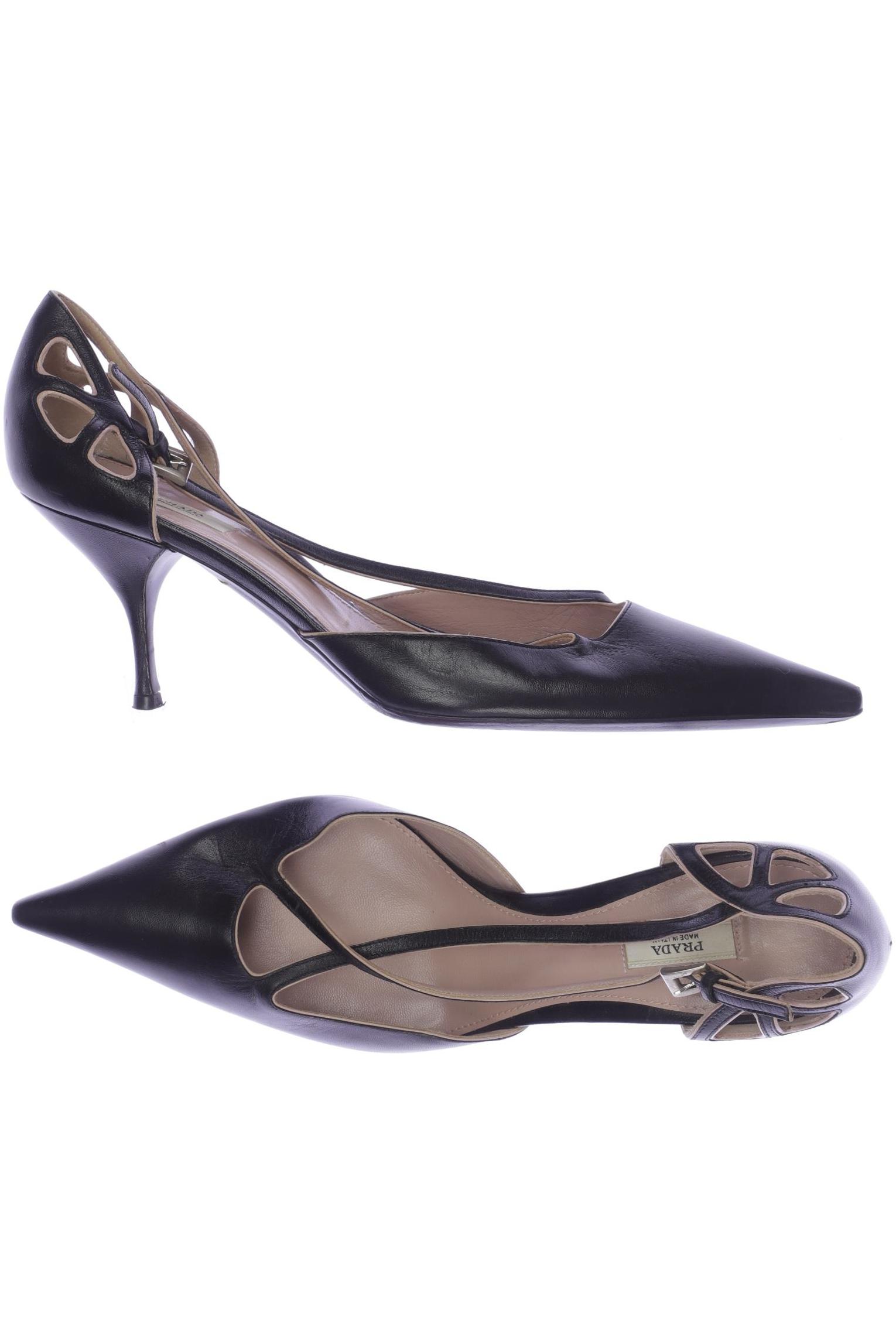 

Prada Damen Pumps, schwarz, Gr. 37.5
